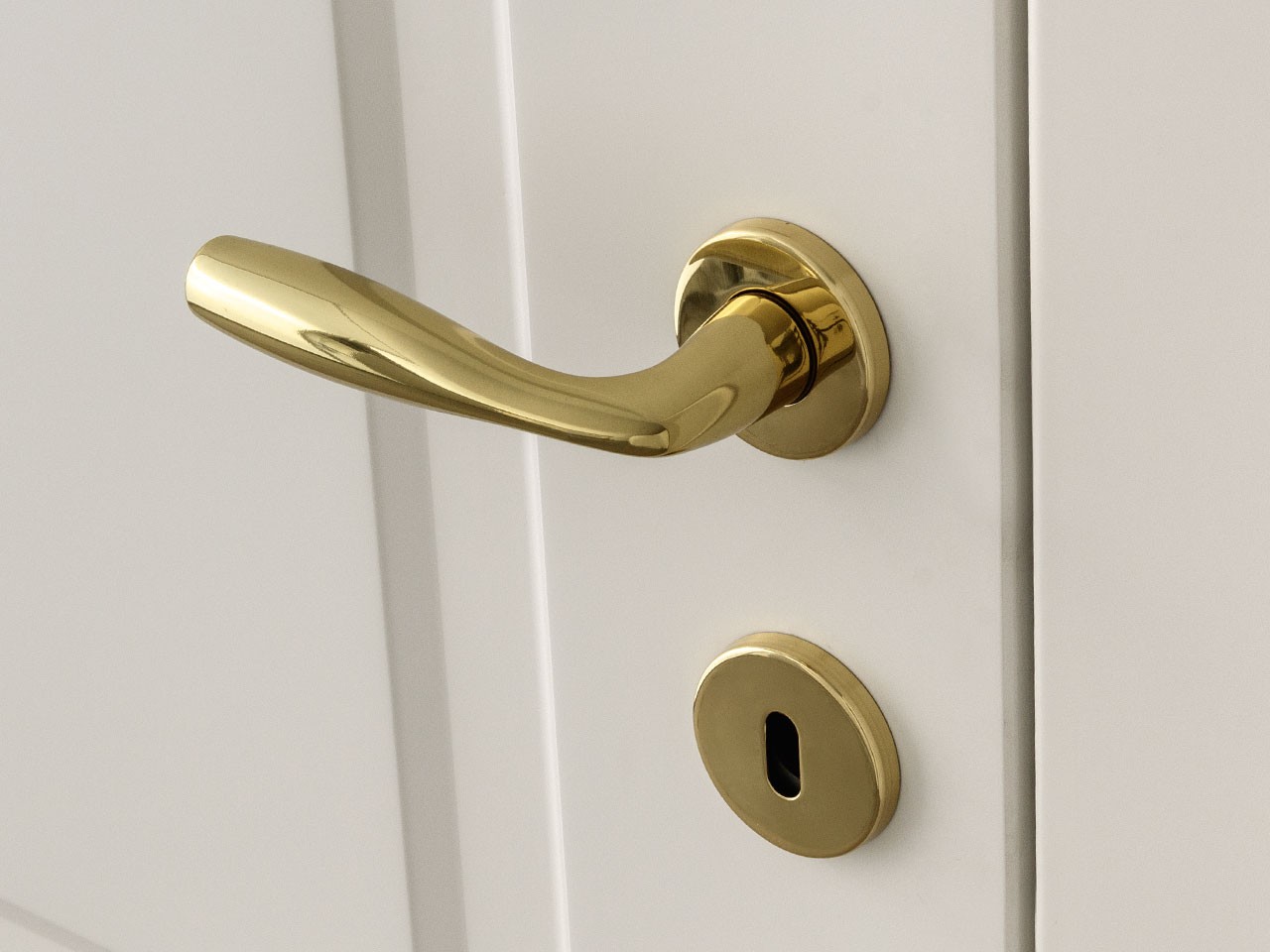 Maniglia Wind Ottone Lucido-63316