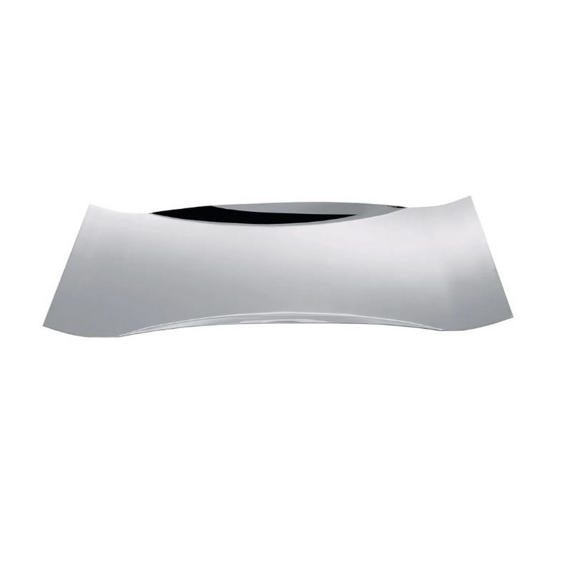 MAO MAO VASSOIO RETTANGOLARE IN ACCIAIO INOX 55X38 CM. ALESSI