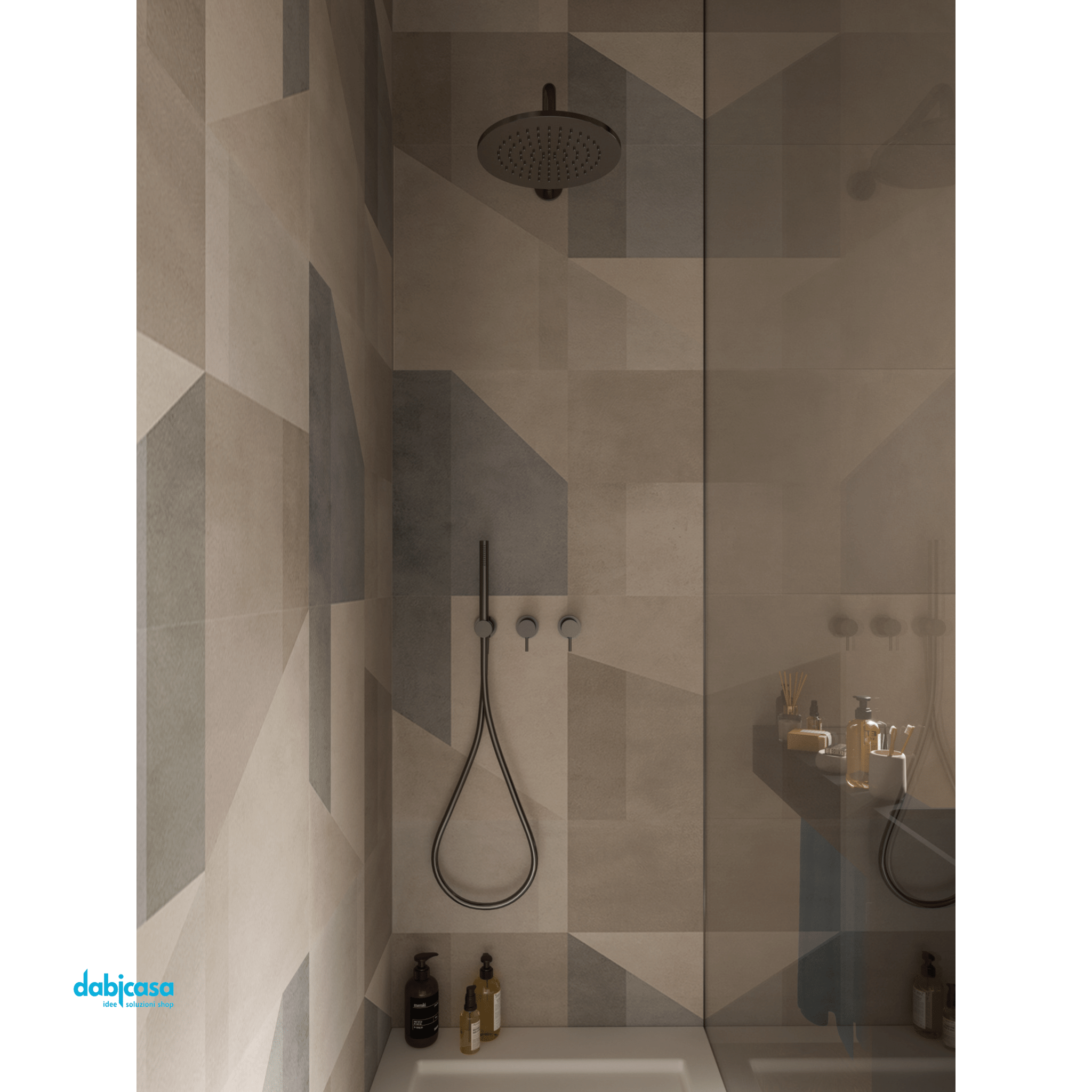 Marazzi "Alchimia" Decoro Arky Greige Rett.60x180