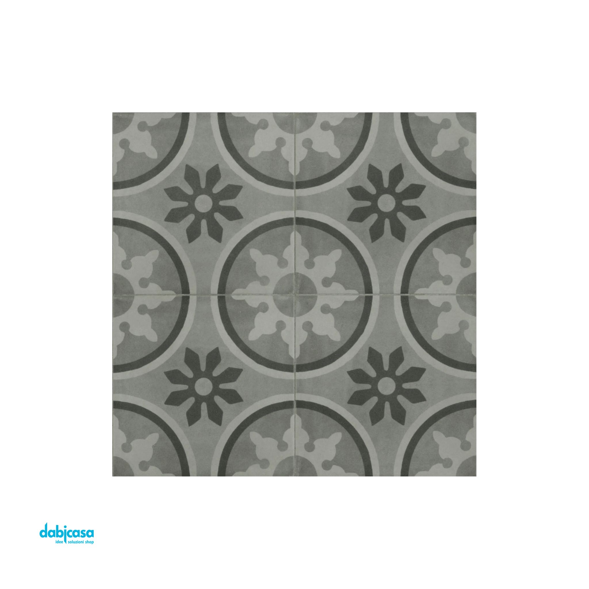 Marazzi "D_Segni Blend" Carbone Tappeto 9 Rett.20x20