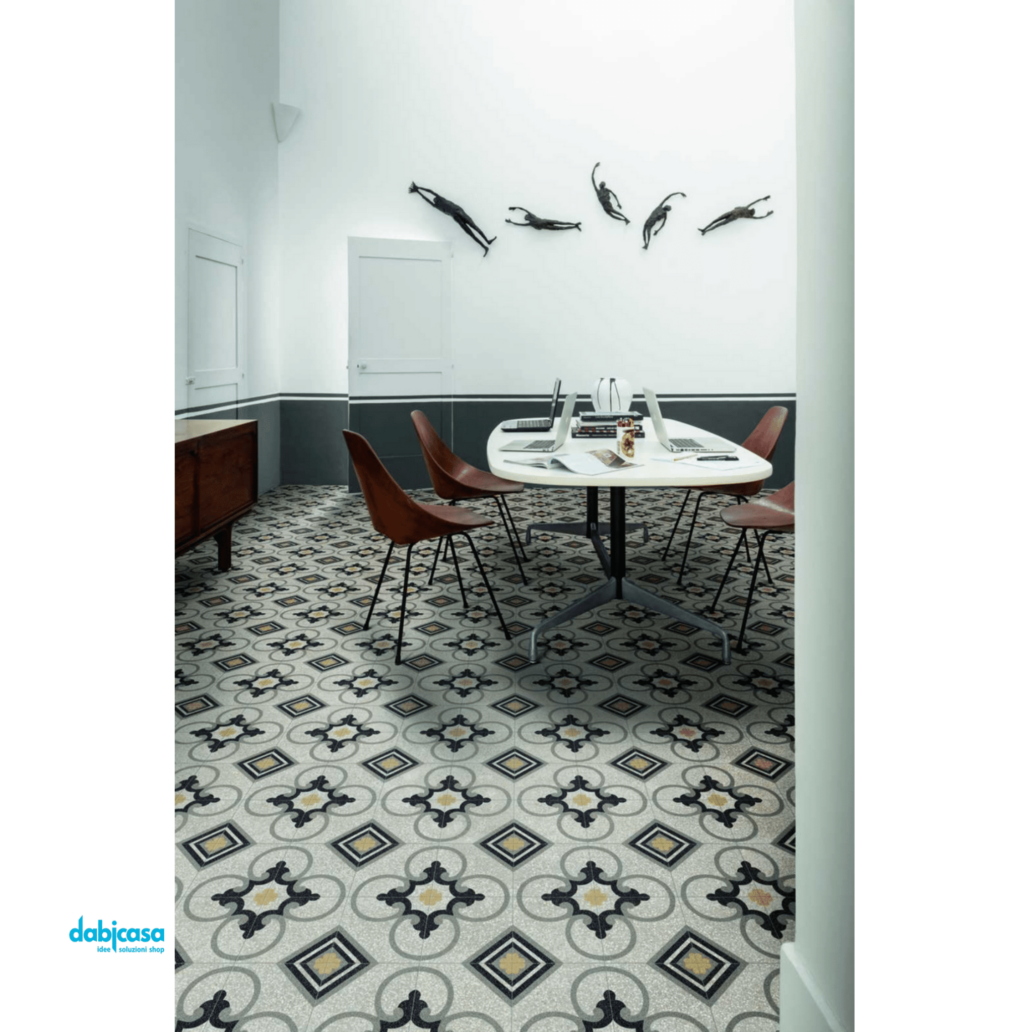 Marazzi "D_Segni Scaglie" Tappeto 14 Rett.20x20