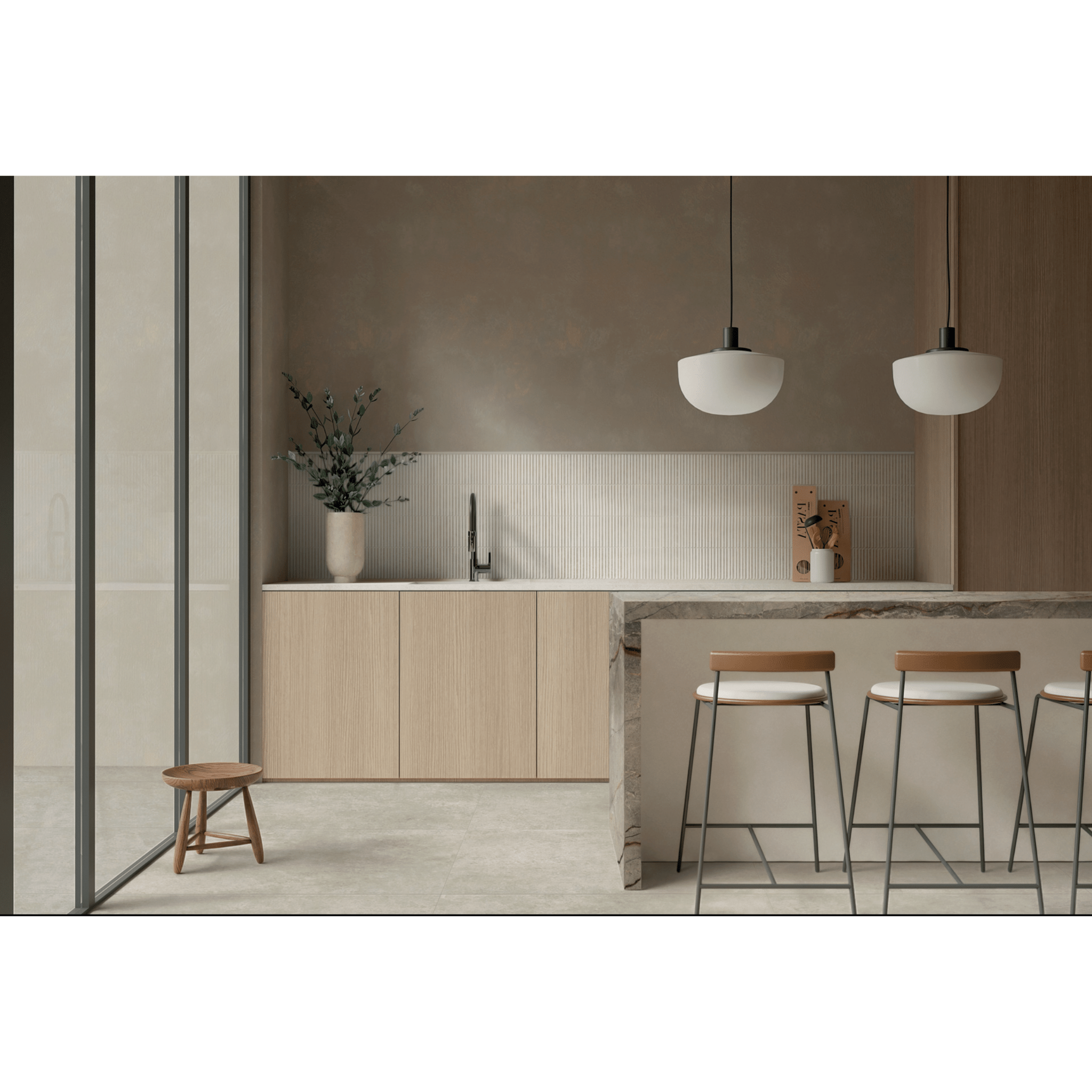 Marazzi Group Rettificato 100x100 Cm "Room" Bianco