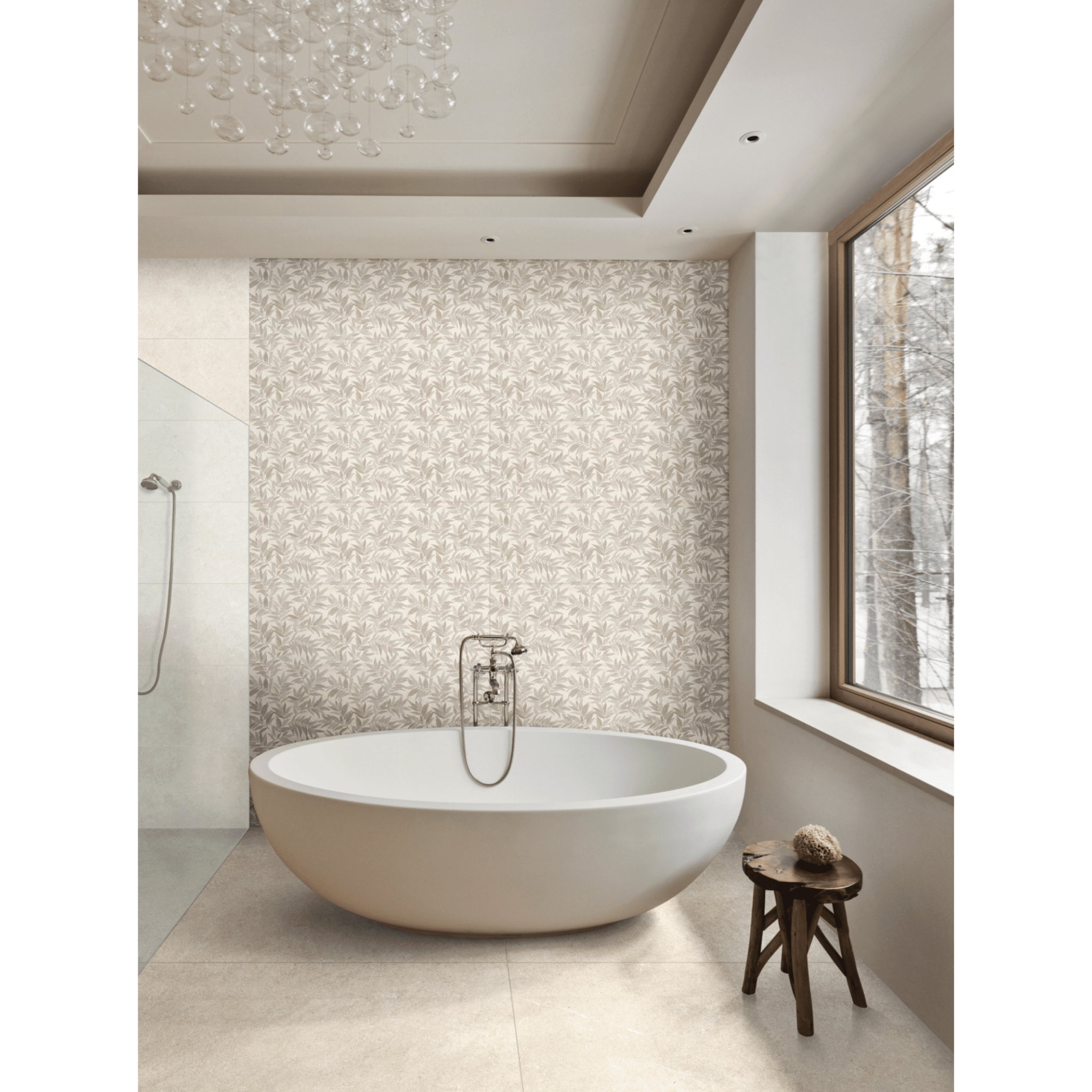 Marazzi Group Rettificato 40x120 Cm "Limestone Wall" Ivory