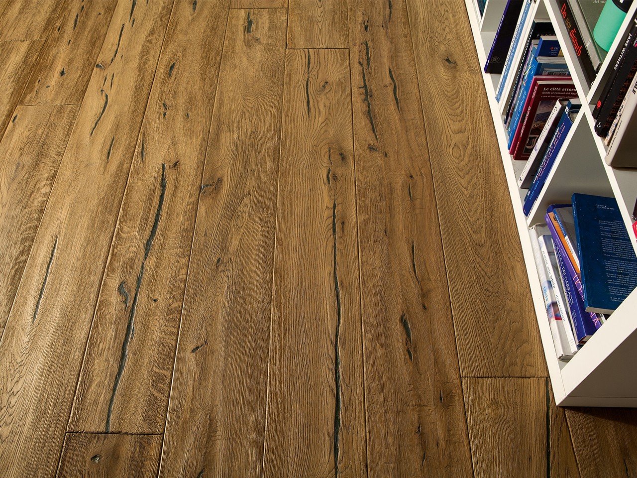 Plancia Parquet Rovere Rustico Marrone Piallato - Memory Brown-9568