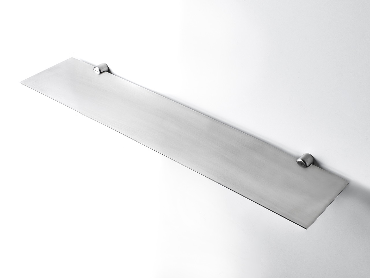 Mensola Doccia Cut 62 cm Acciaio Inox Spazzolato-76112