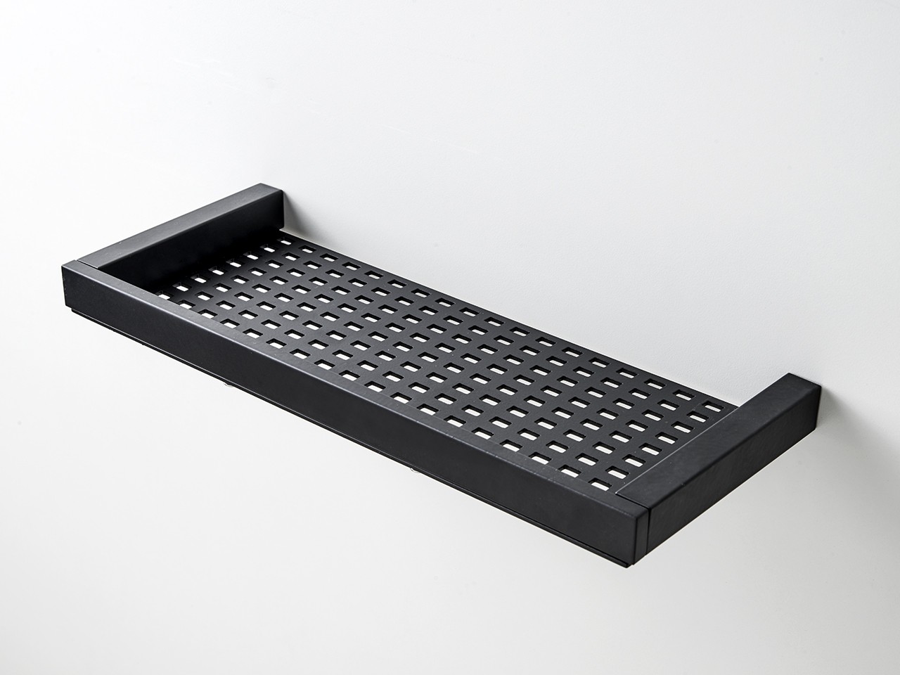 Mensola Doccia Zeropiu' 30 cm Alluminio Nero Opaco-76114