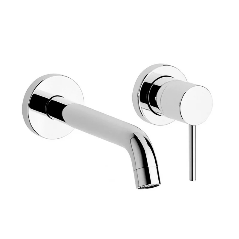 Miscelatore Lavabo a Muro 19 cm Piralla Essenza