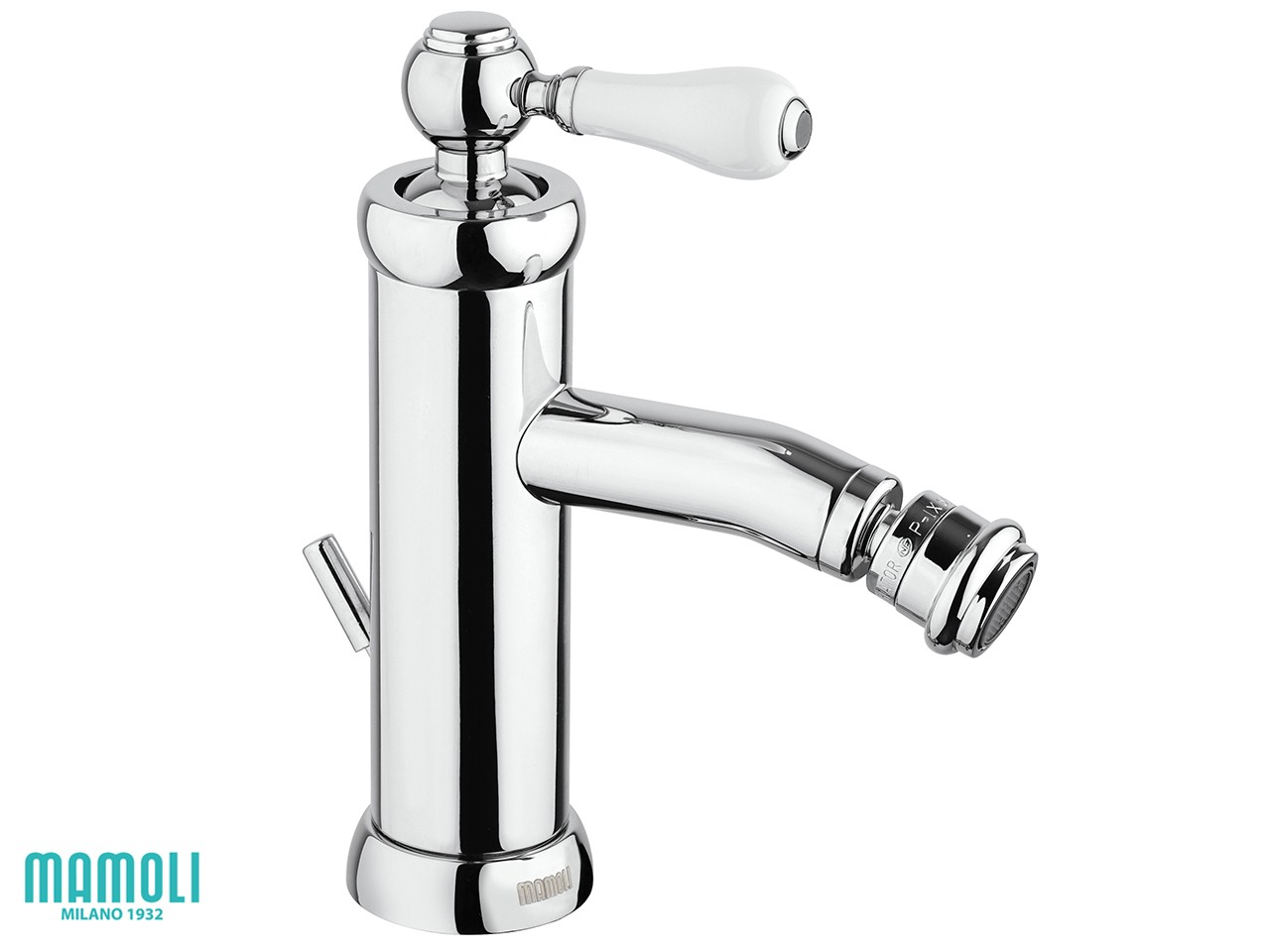 Miscelatore per Bidet Toscana Monocomando con Scarico Cromo-63341