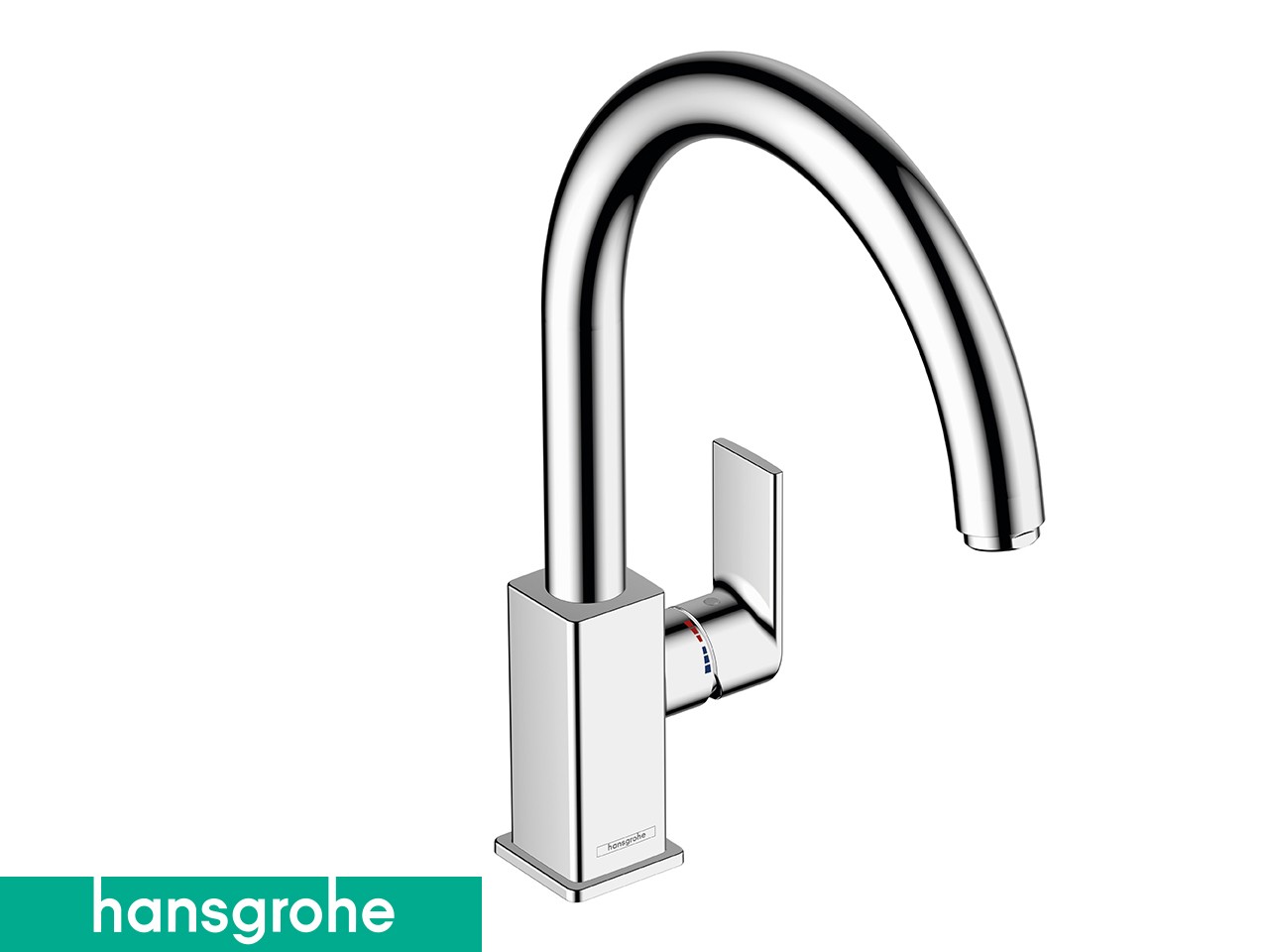 Miscelatore per Cucina Hansgrohe® Vernis Shape con Bocca Orientabile Monocomando Cromo-67926