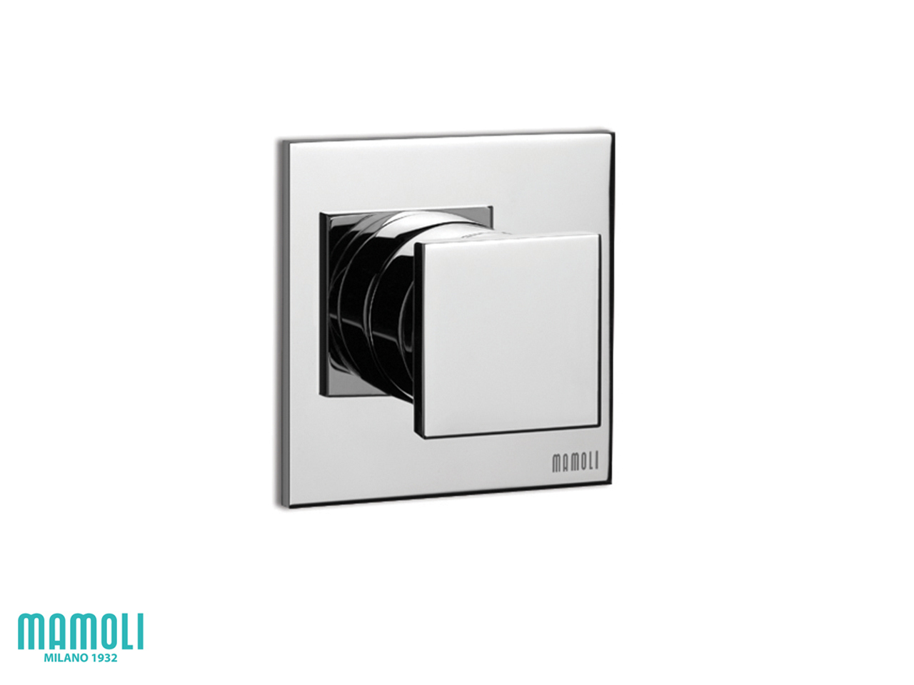 Placca con Deviatore 3 Vie per Doccia Incasso Feel Cromo-59701