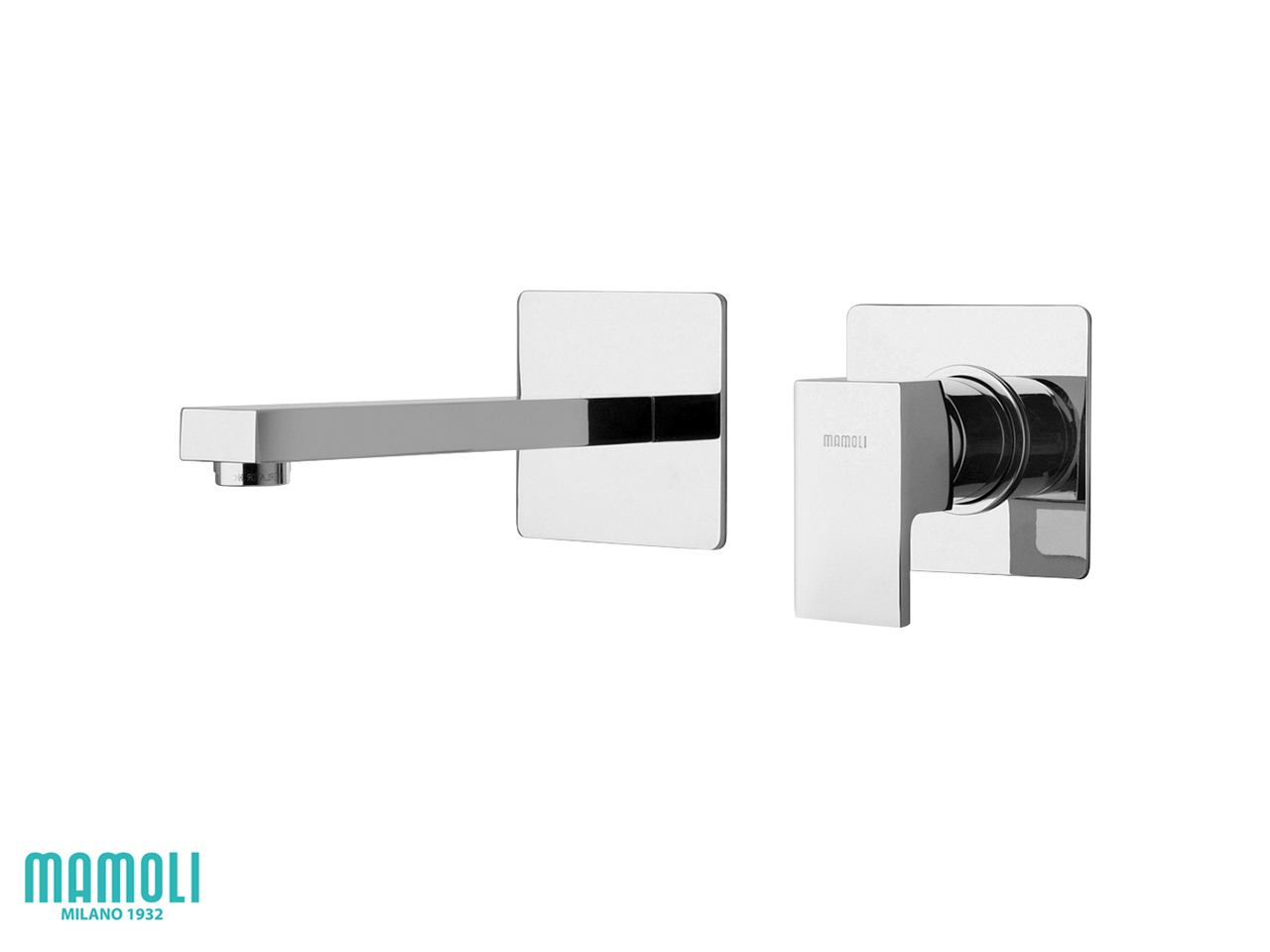 Miscelatore per Lavabo a Muro Feel Monocomando Cromo-59679