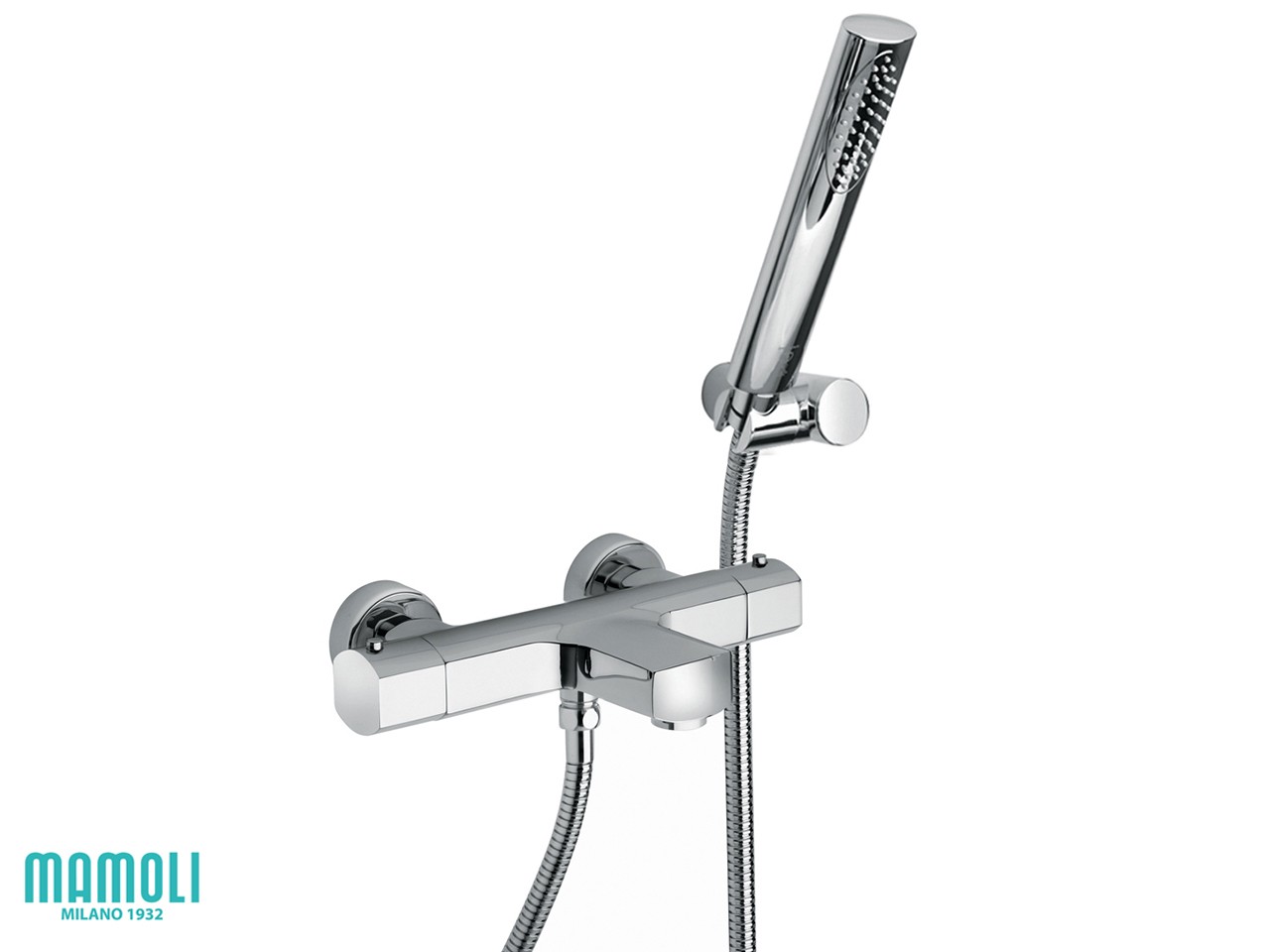 Miscelatore per Vasca Termostatico Martina Monocomando con Dotazione Cromo-63375