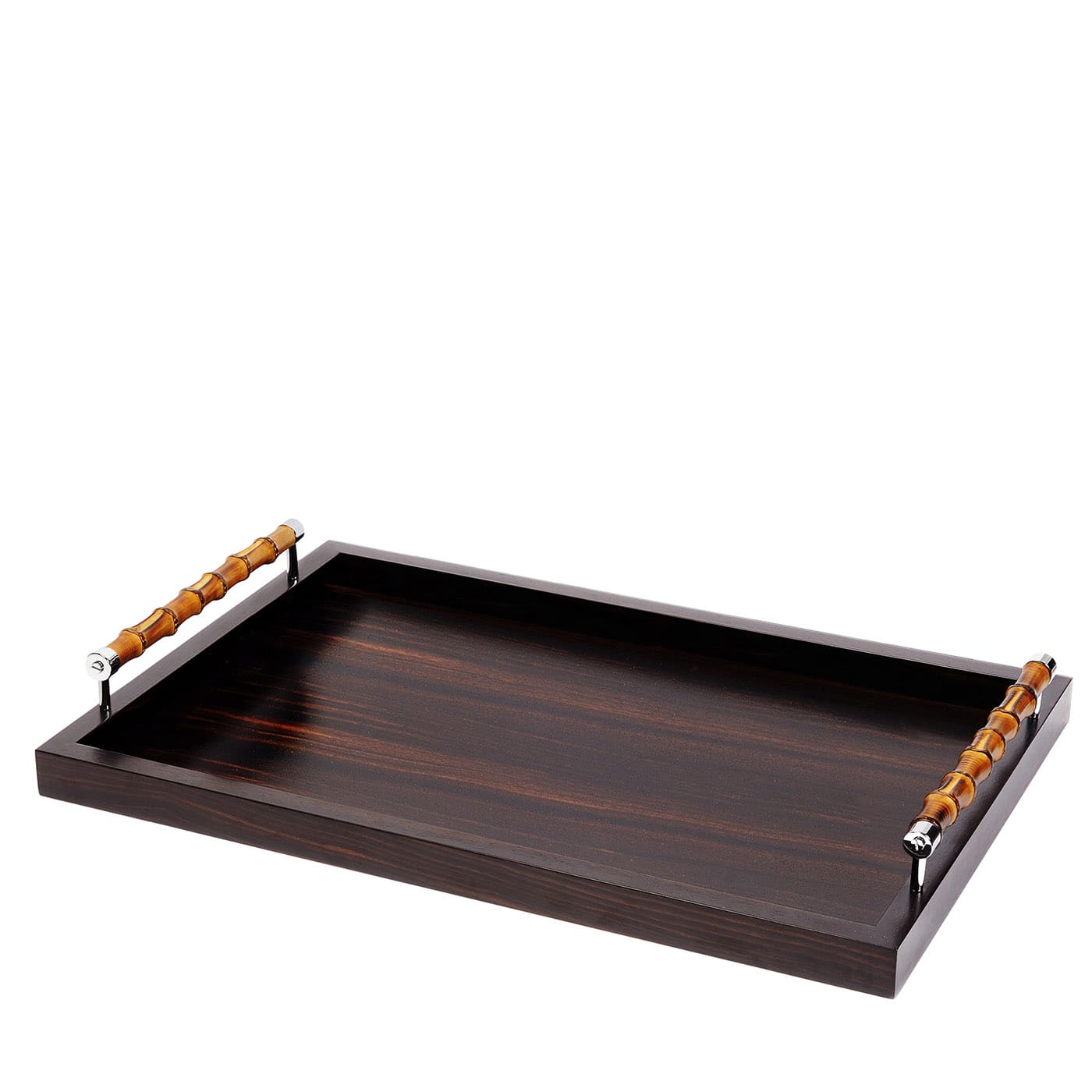 Vassoio rettangolare Frida Ebano Grande