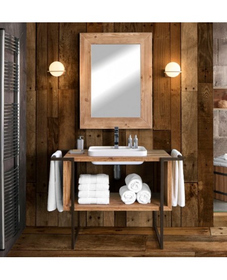 MOBILE BAGNO IN LEGNO DI ABETE