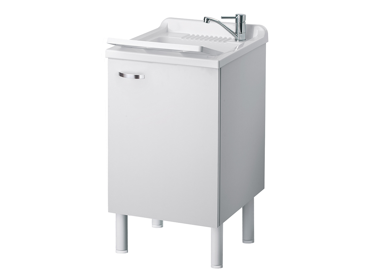 Lavatoio Arcobaleno 45X50 Nobilitato Bianco-9855