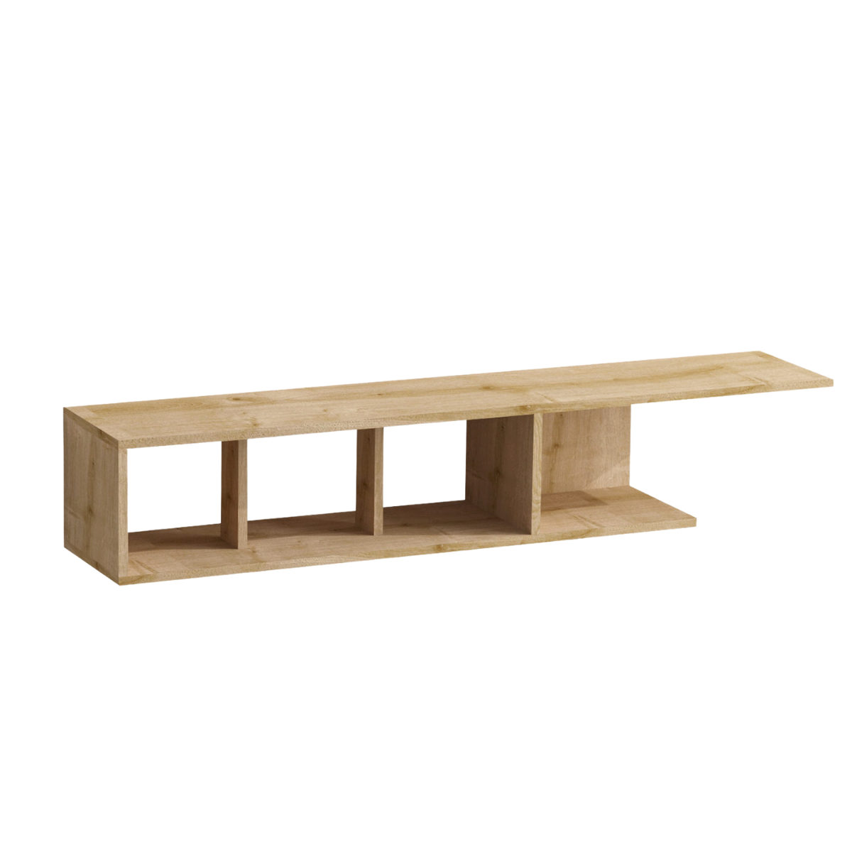 Mobile TV decorazione rovere zaffiro L150 cm - PAN