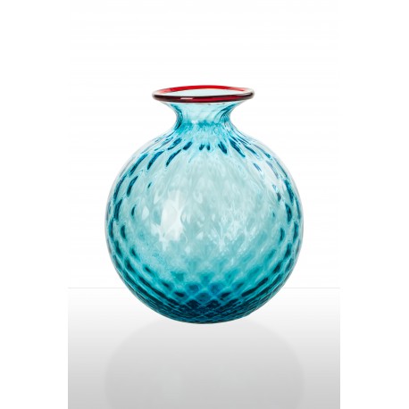 Monofiori Balloton Venini acquamare cm 24,5