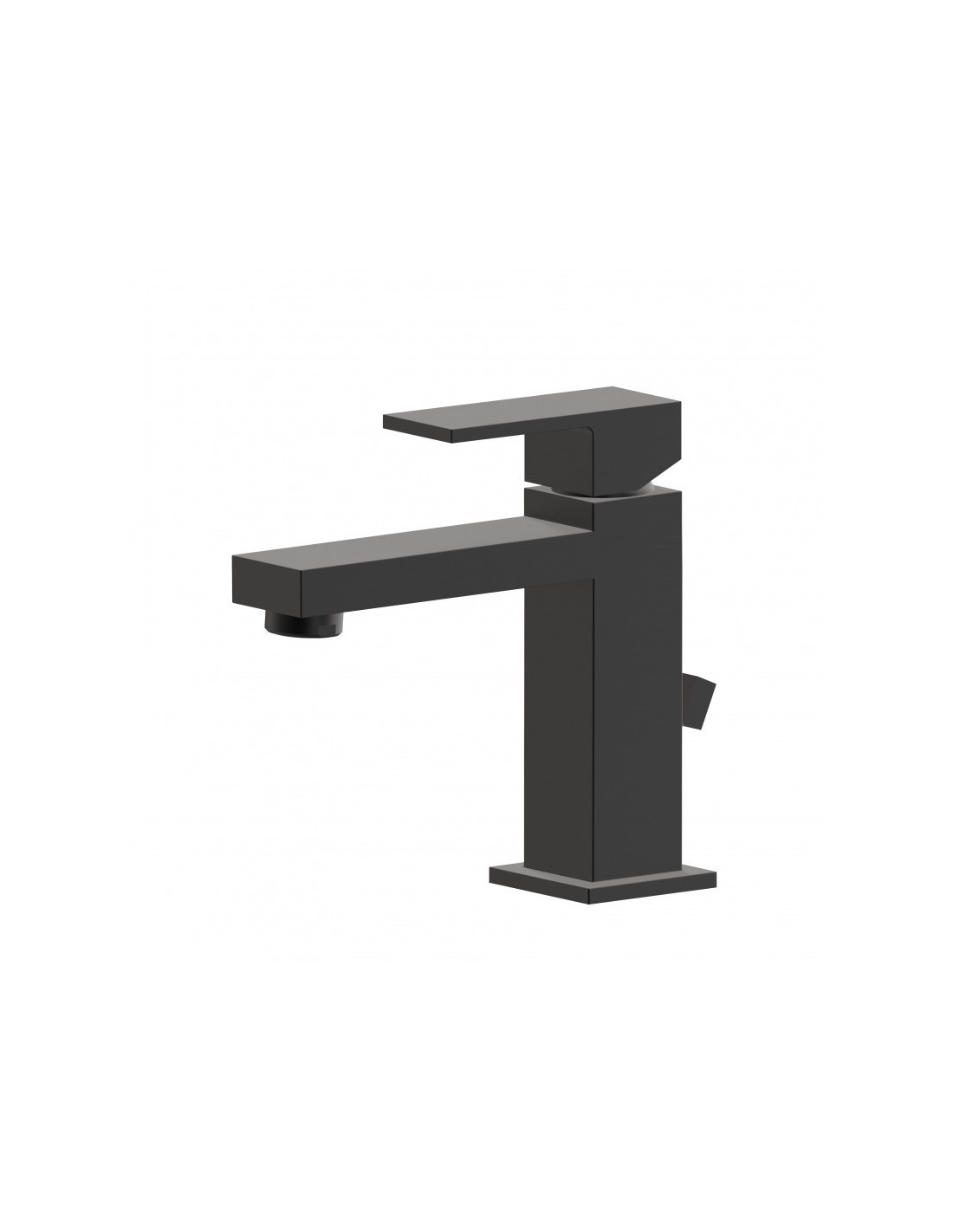Newform - Ergo Q miscelatore lavabo con scarico NERO - 66410.01.093