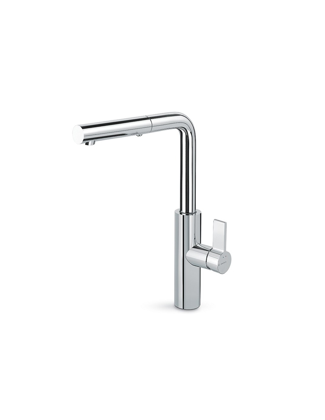 Newform - Libera Miscelatore lavello a doppio getto con doccia estraibile - 63915