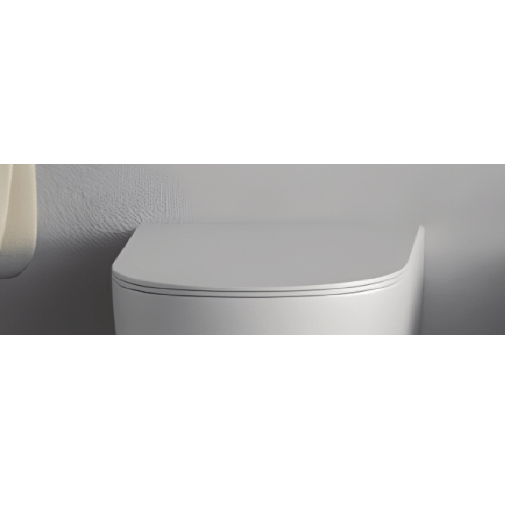 Copriwater Soft-Close Nic Design "Pin" Bianco Opaco