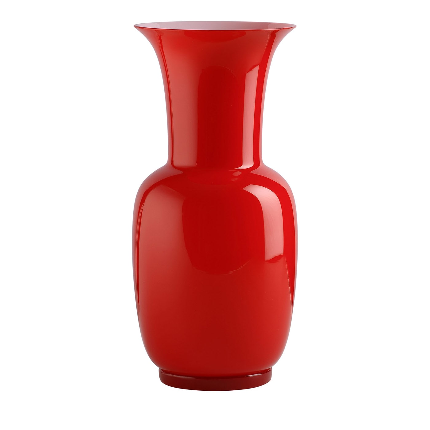 Vaso rosso Opalino