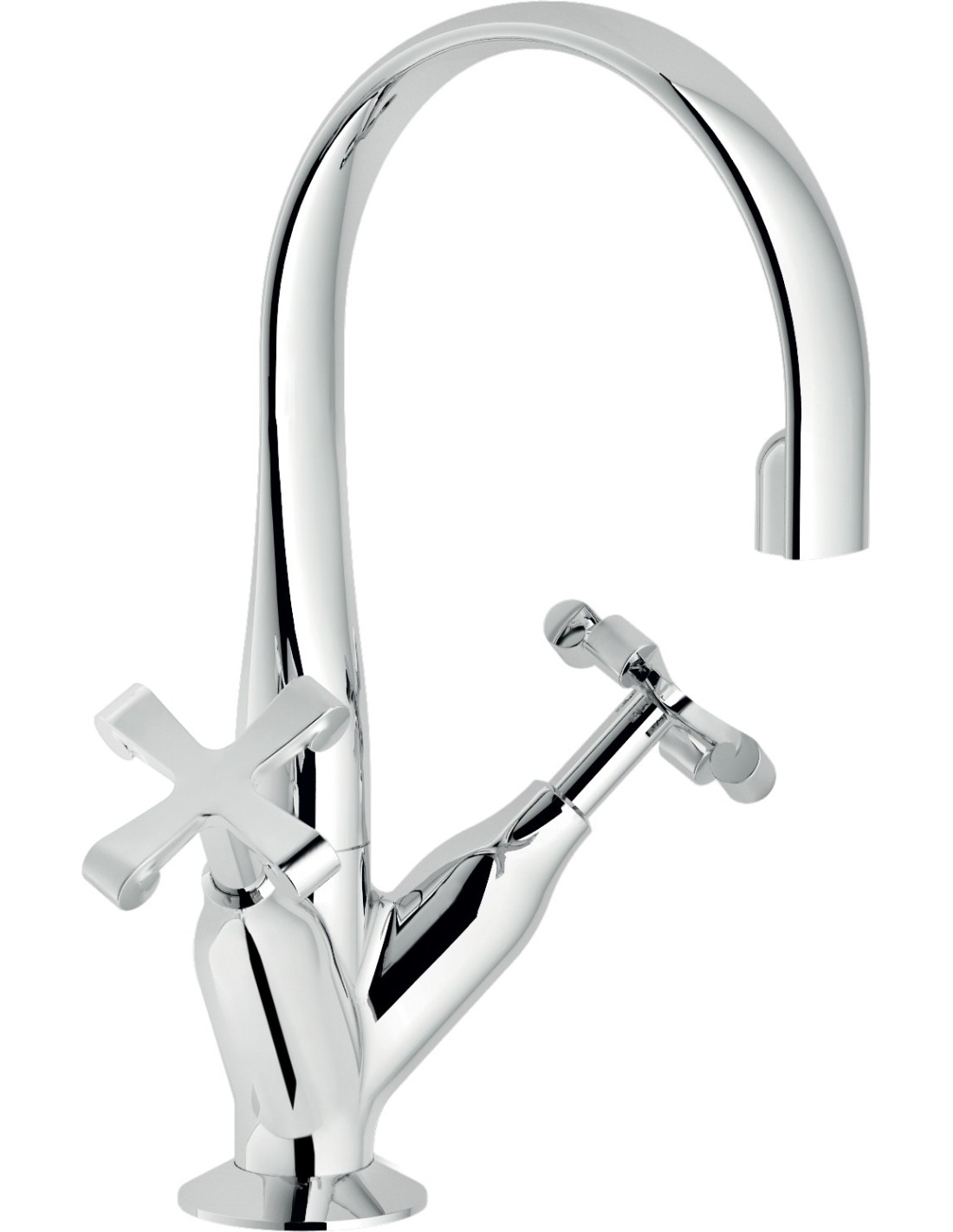 NOBILI - CARLOS PRIMERO rubinetto lavabo con scarico cromo - CP218/1