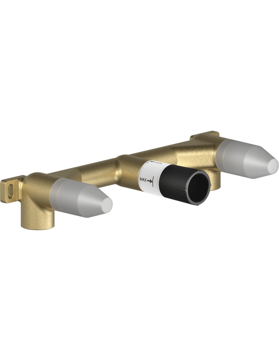 NOBILI - corpo incasso per lavabo 3 fori a muro - WE00298