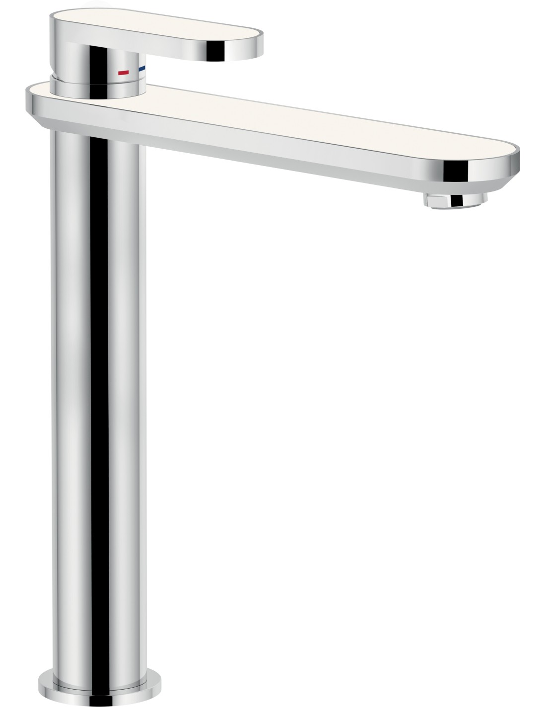 NOBILI - DRESS rubinetto lungo lavabo a bacinella con scarico - DS106128/2C01