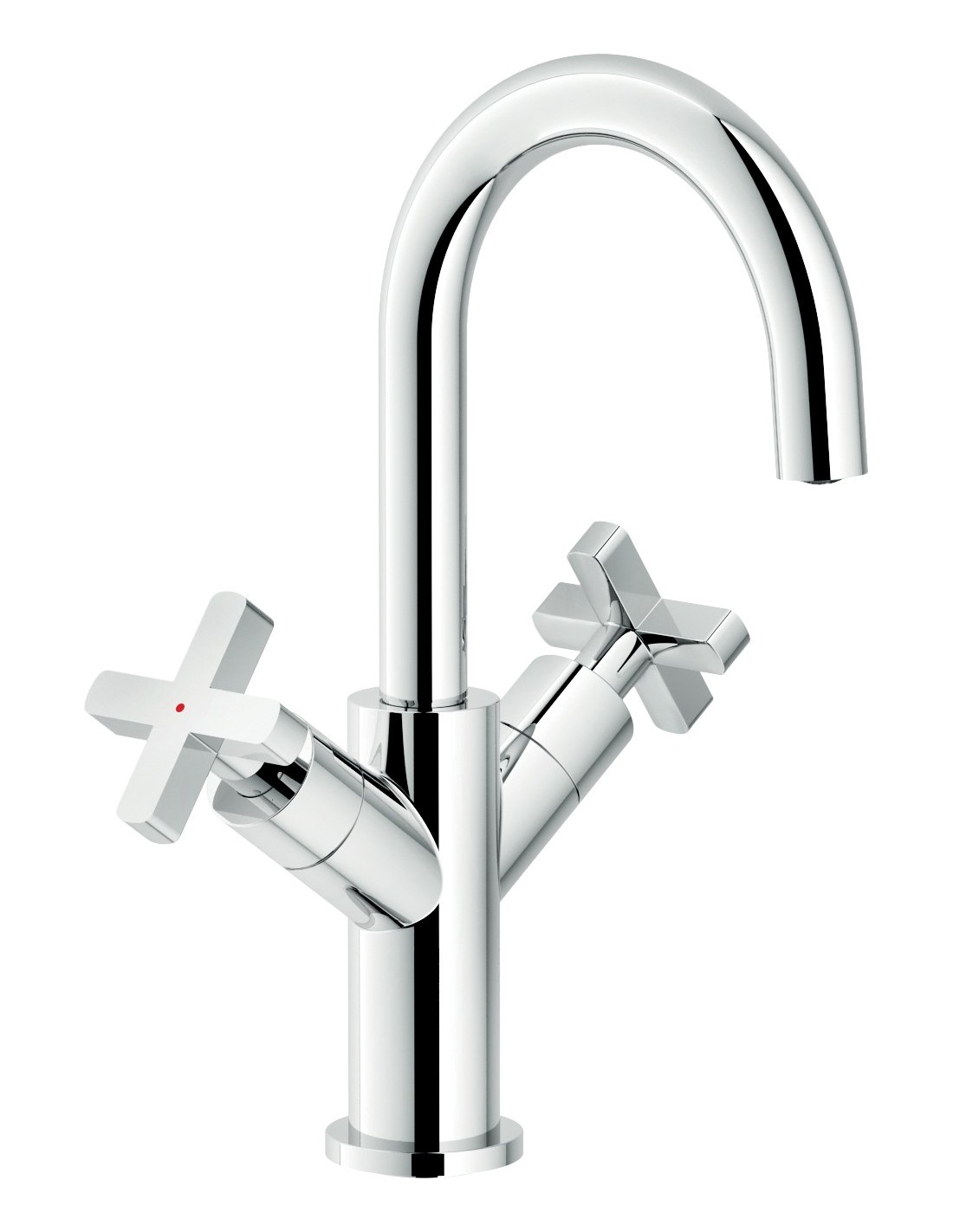 NOBILI - LIRA rubinetto monoforo con scarico push cromo - LR116218/2