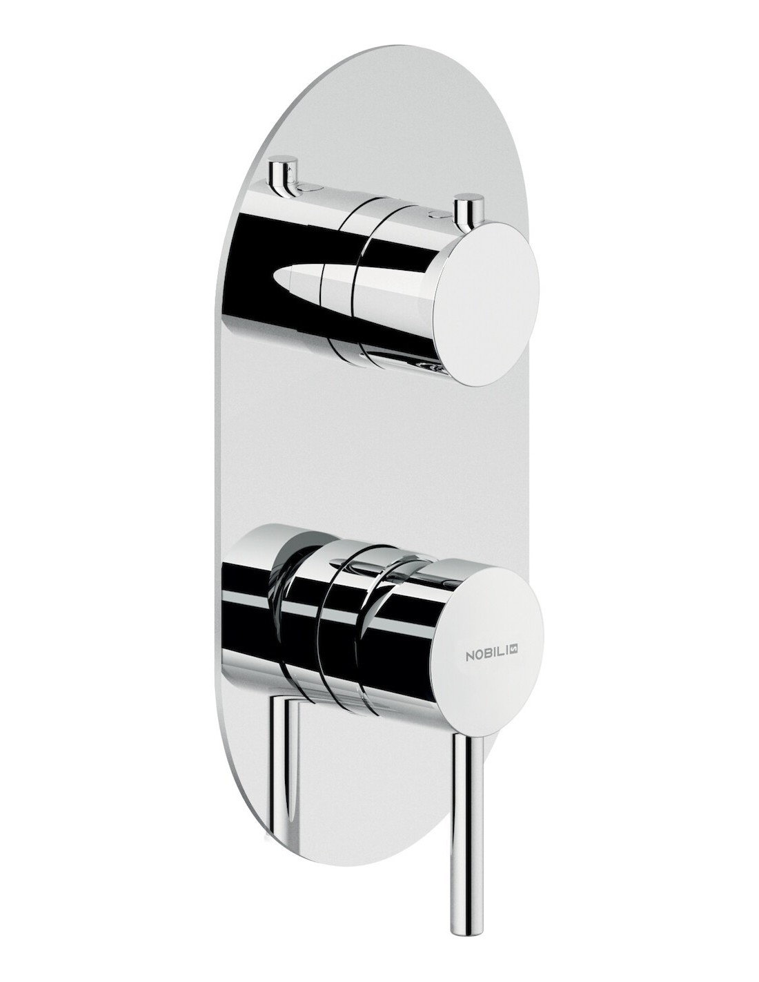 Nobili Rubinetterie - Acquerelli Miscelatore deviatore doccia meccanico WE81102/TCR + WE81102