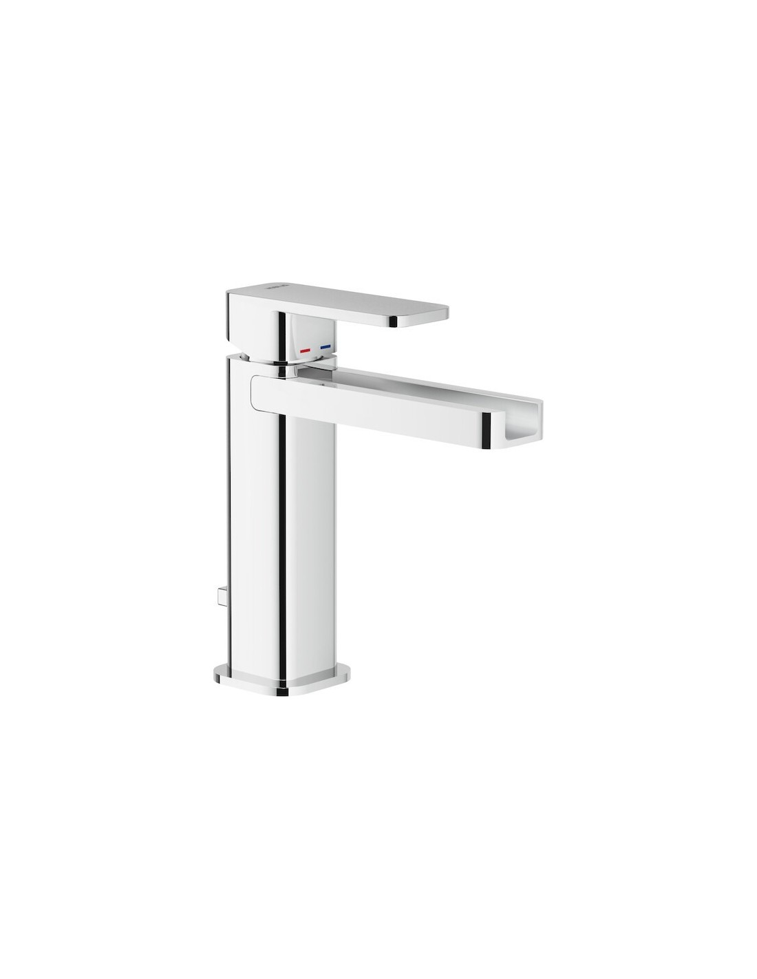 Nobili Rubinetterie - LOOP Miscelatore lavabo con bocca a cascata LPC90118/1CR