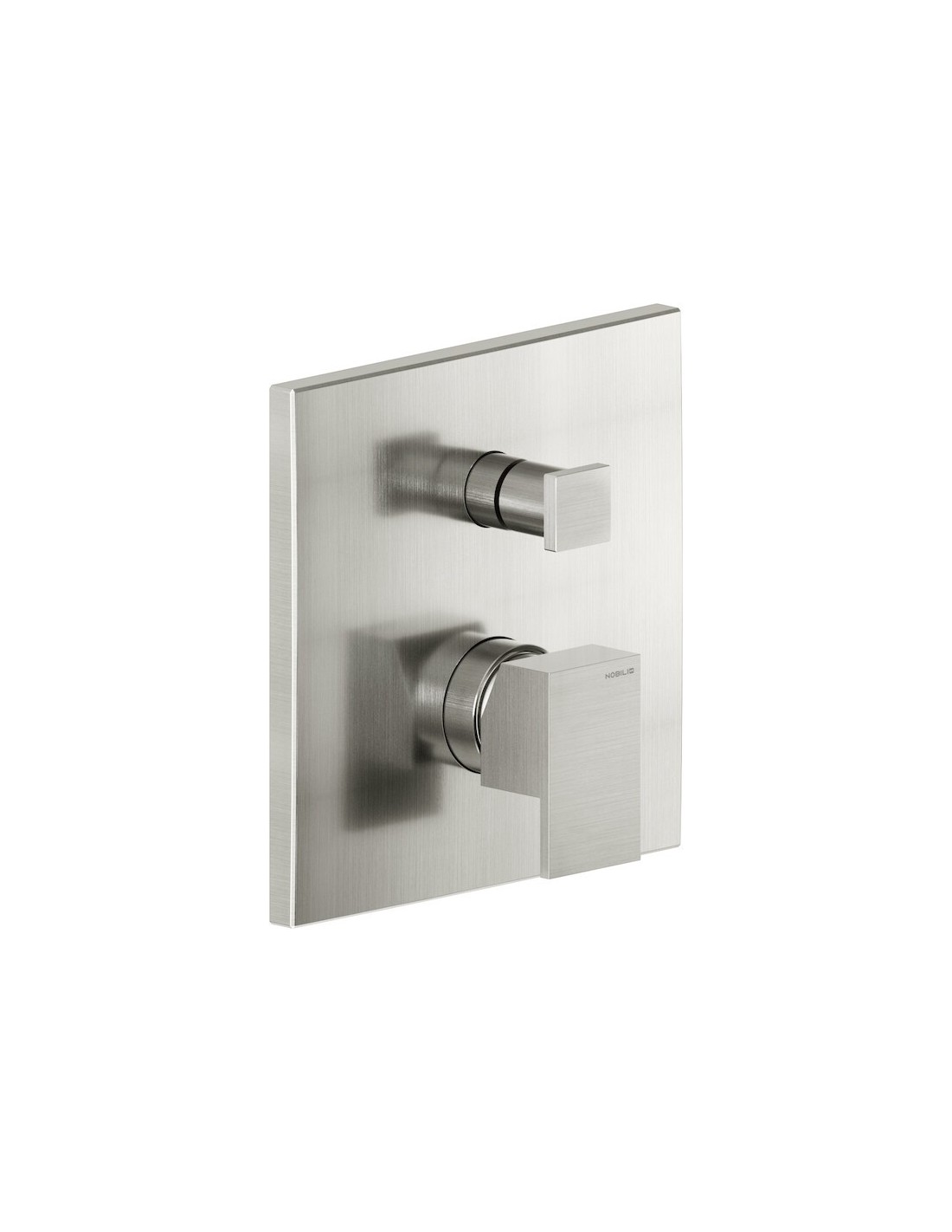 Nobili Rubinetterie - Mia Miscelatore deviatore doccia completo acciaio inox - MI102100/EIX