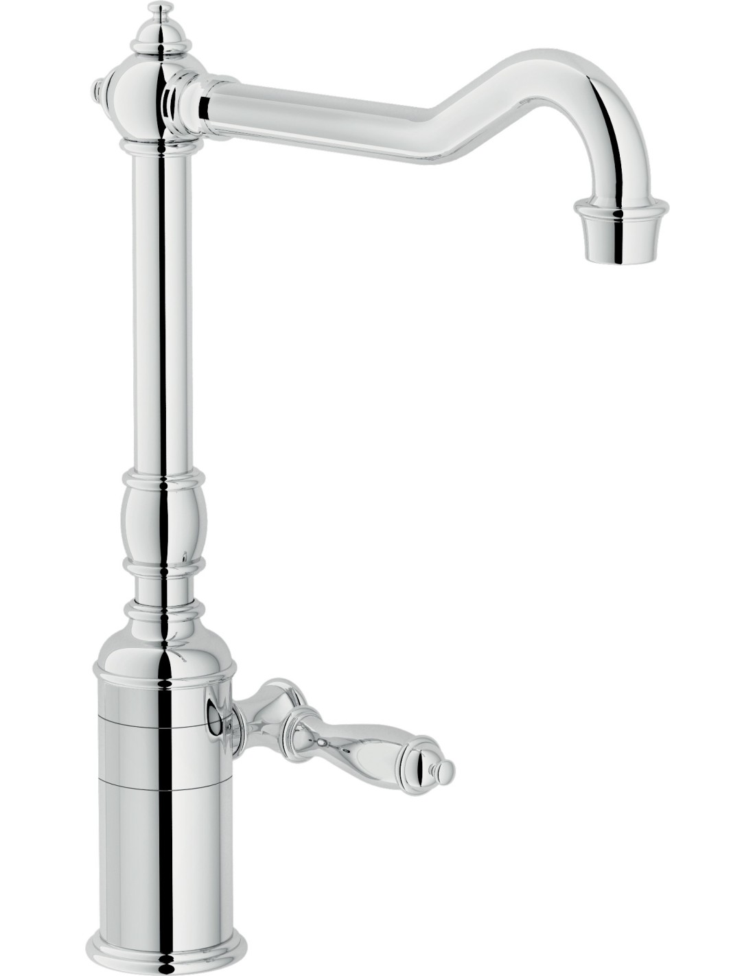 Nobili Rubinetterie - Miscelatore Charlie da Cucina|bocca girevole - CH75113CR