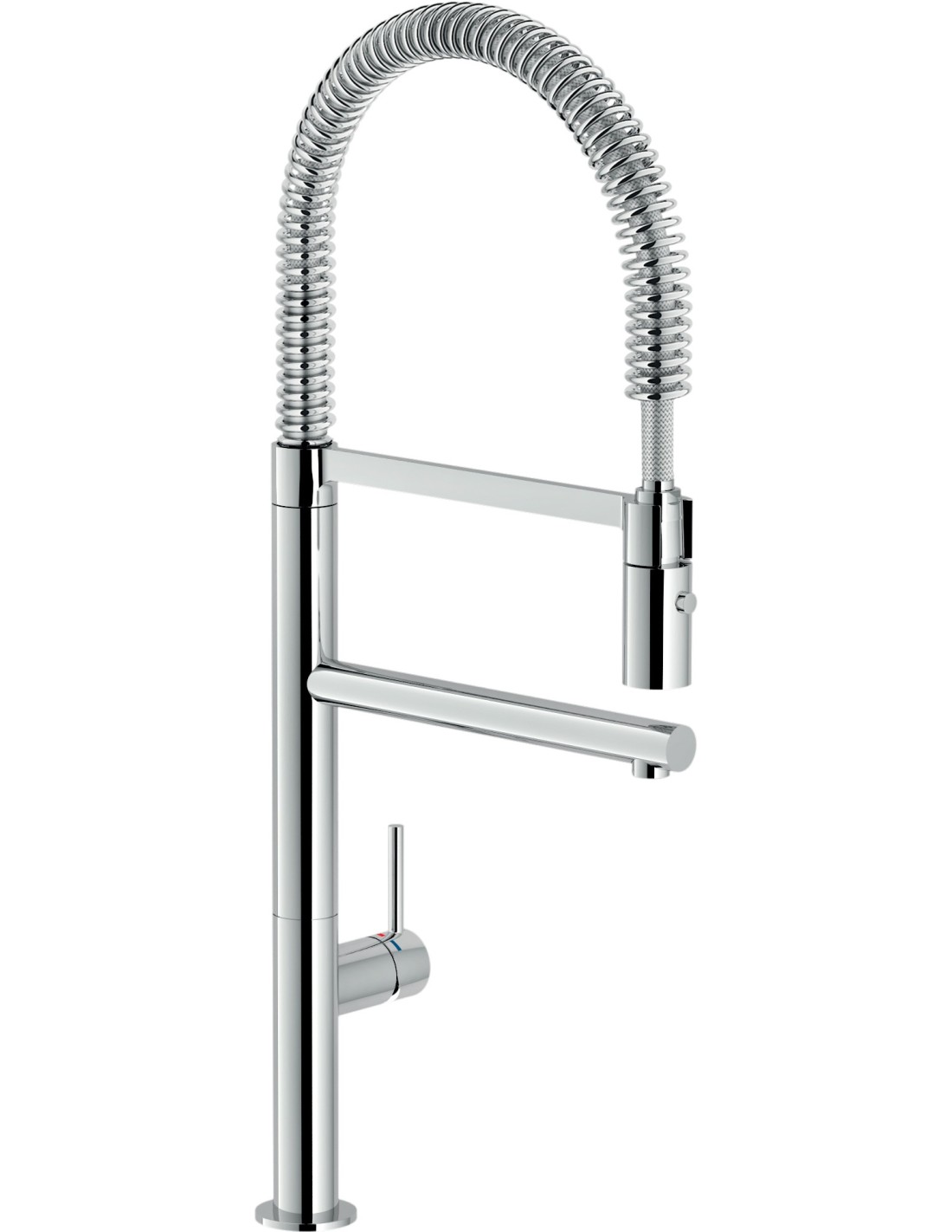 Nobili Rubinetterie - Miscelatore Kali da Cucina|con doccetta - KL93300/50CR