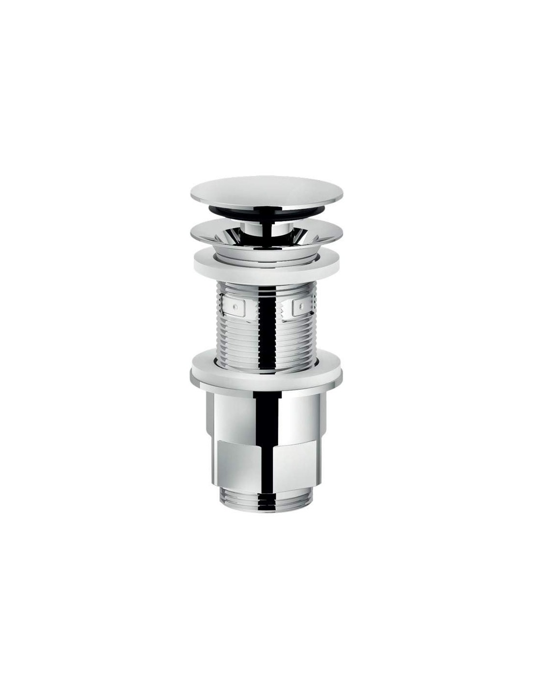 Nobili rubinetterie - Piletta push universale - AV00110/3CR