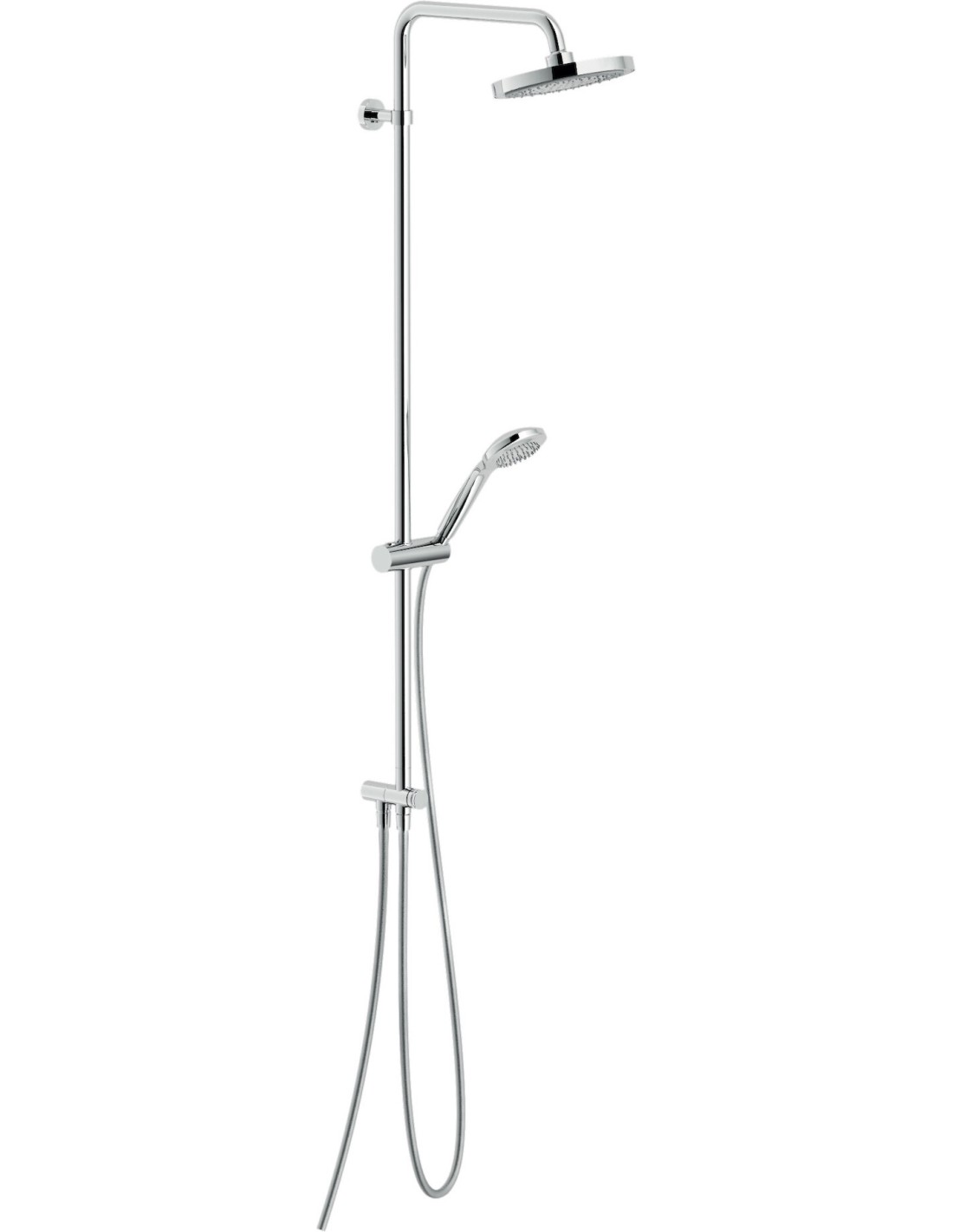 Nobili Rubinetterie - Renova Colonna doccia con flessibile di raccordo - WE00141/90CR