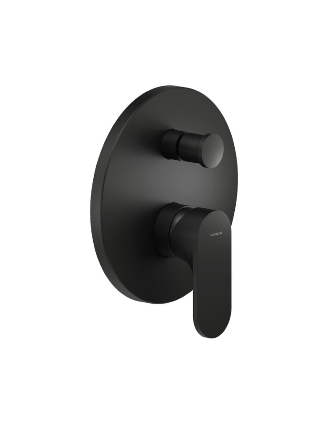 Nobili - Yoyo miscelatore deviatore doccia parte esterna in finitura velvet black- YO126100/EBM