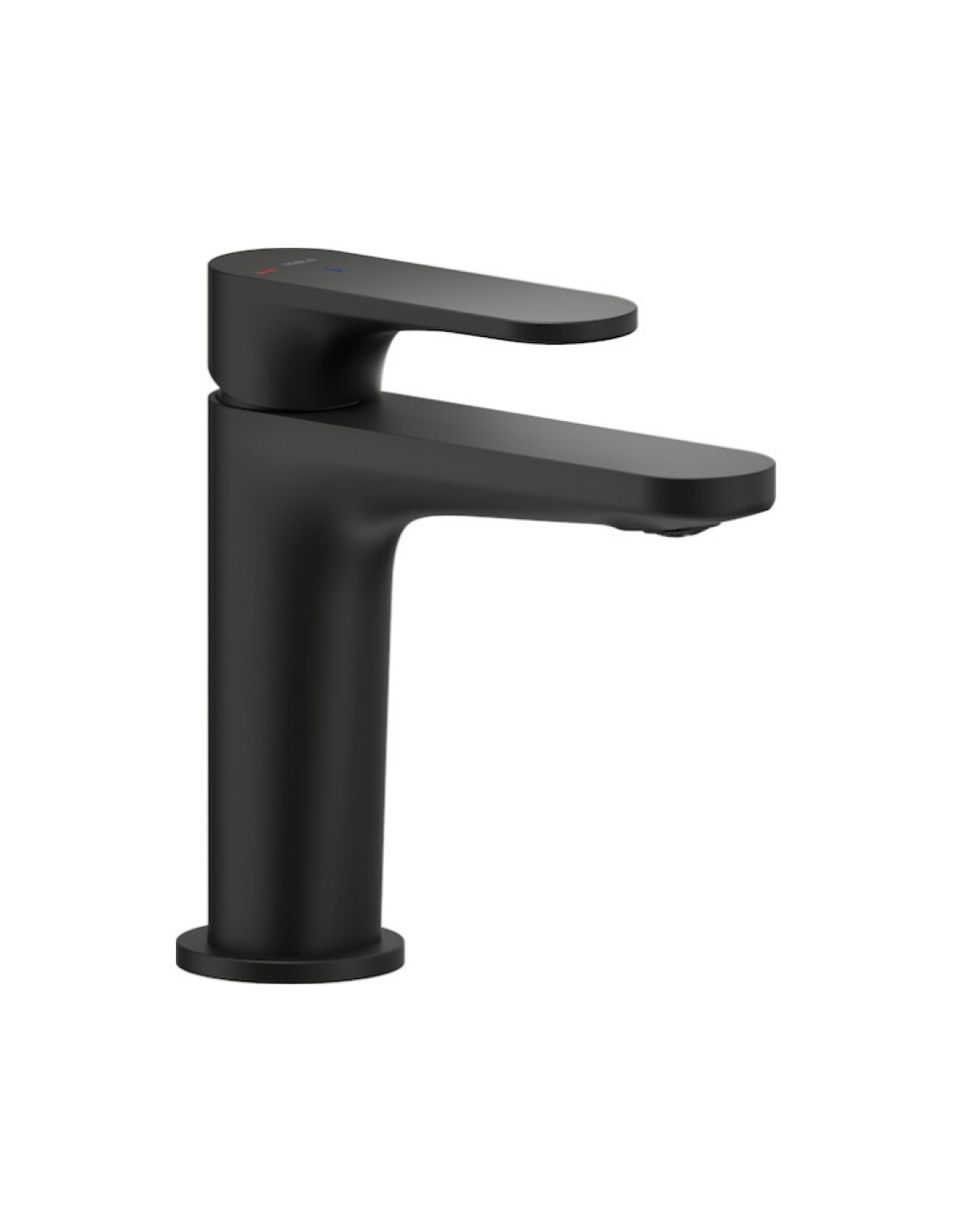 Nobili - Yoyo miscelatore lavabo con scarico push a risparmio energetico in finitura velvet black