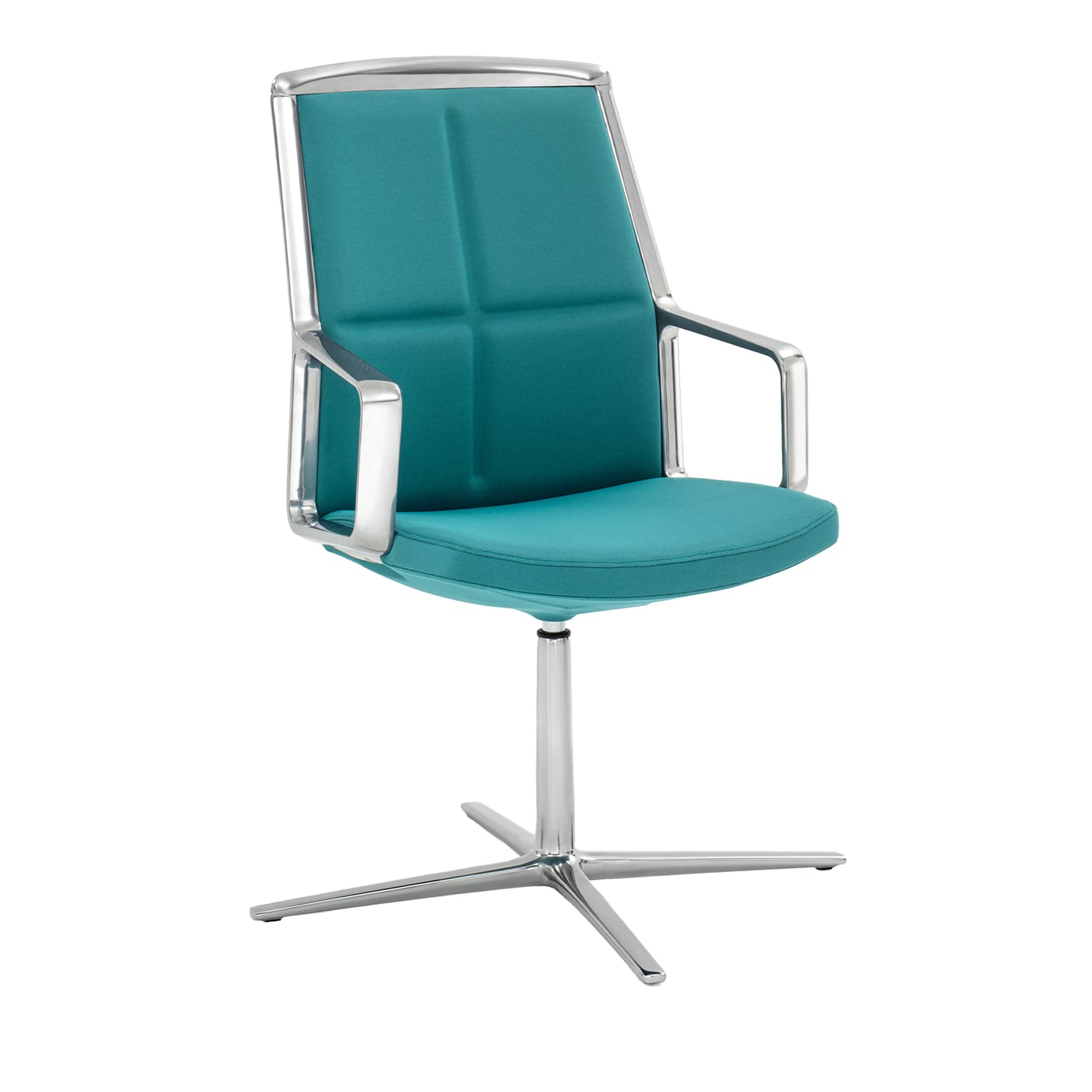 ADELE BLUE-GREEN MEETING CHAIR #1 di ORLANDINIDESIGN