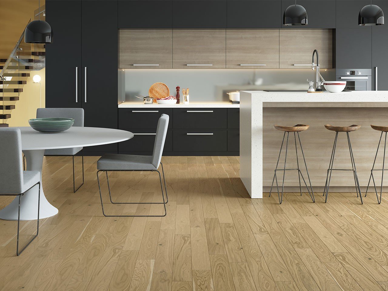 Listone Parquet Rovere Naturale Spazzolato - Oak Peach-19946