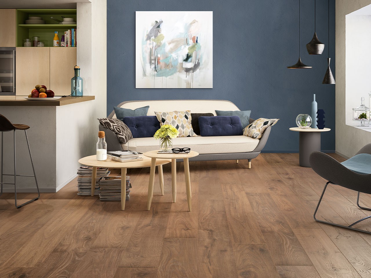 Pavimento Laminato Origin Sunshine Legno Marrone Ac5-18772