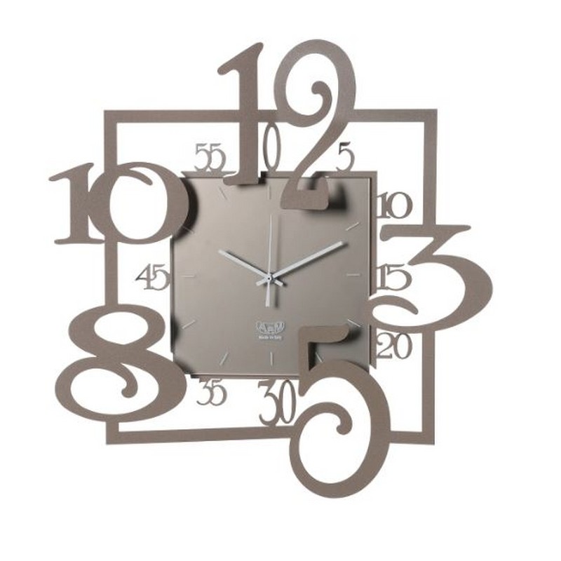 OROLOGIO DA PARETE AMOS BEIGE 50 CM. ARTI & MESTIERI