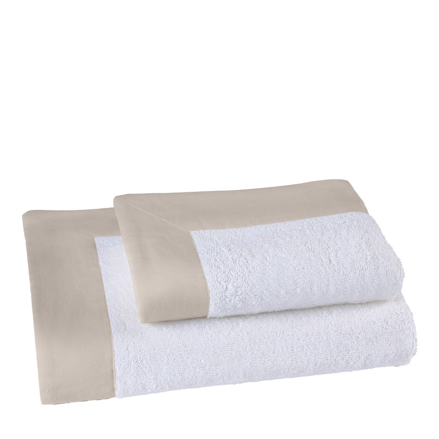 Set di asciugamani Kanapa Soft-Yellow & White