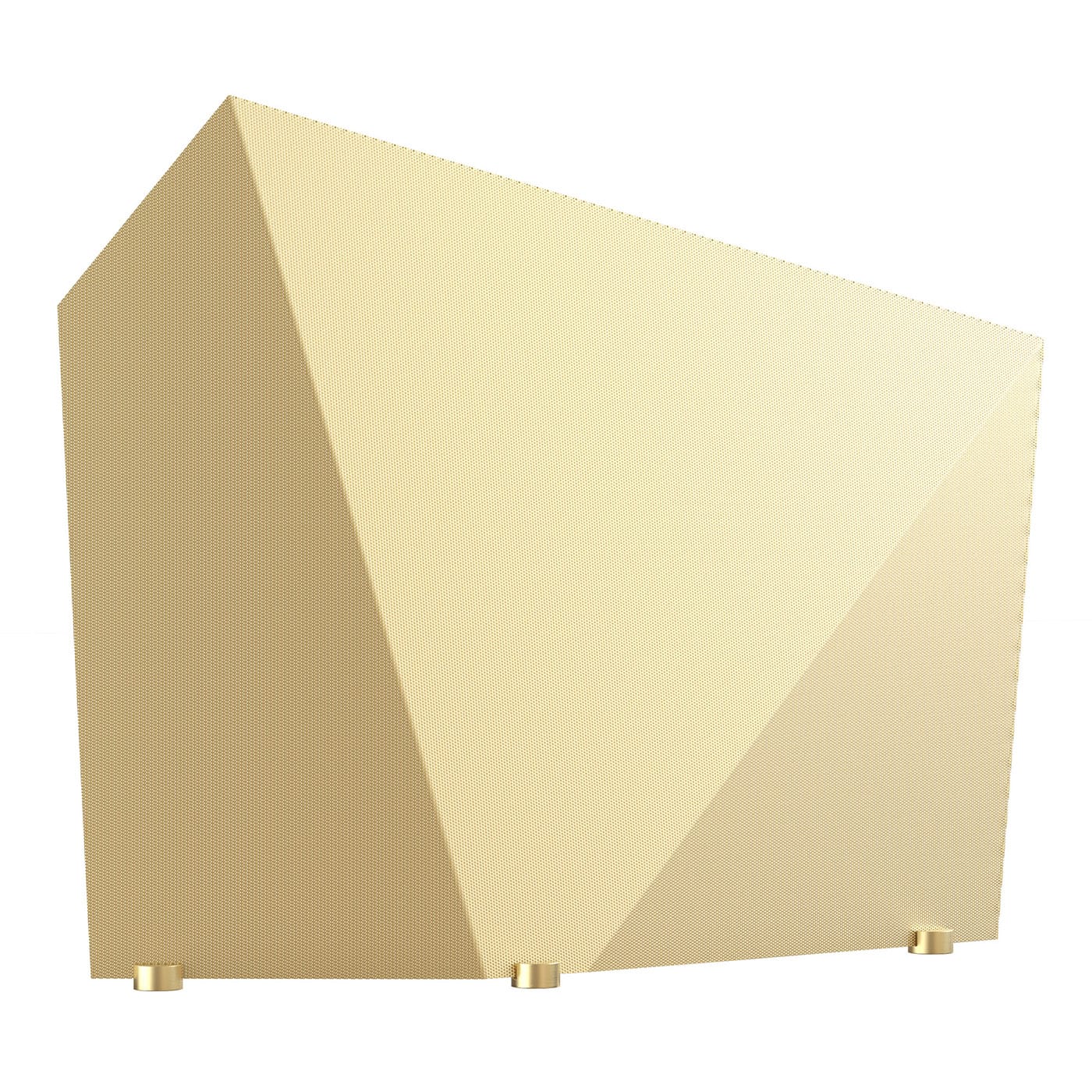 Ed009 Scudo per caminetto in ottone