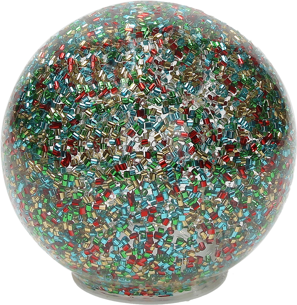 Palla Led Cm 12 Verde Multicolor