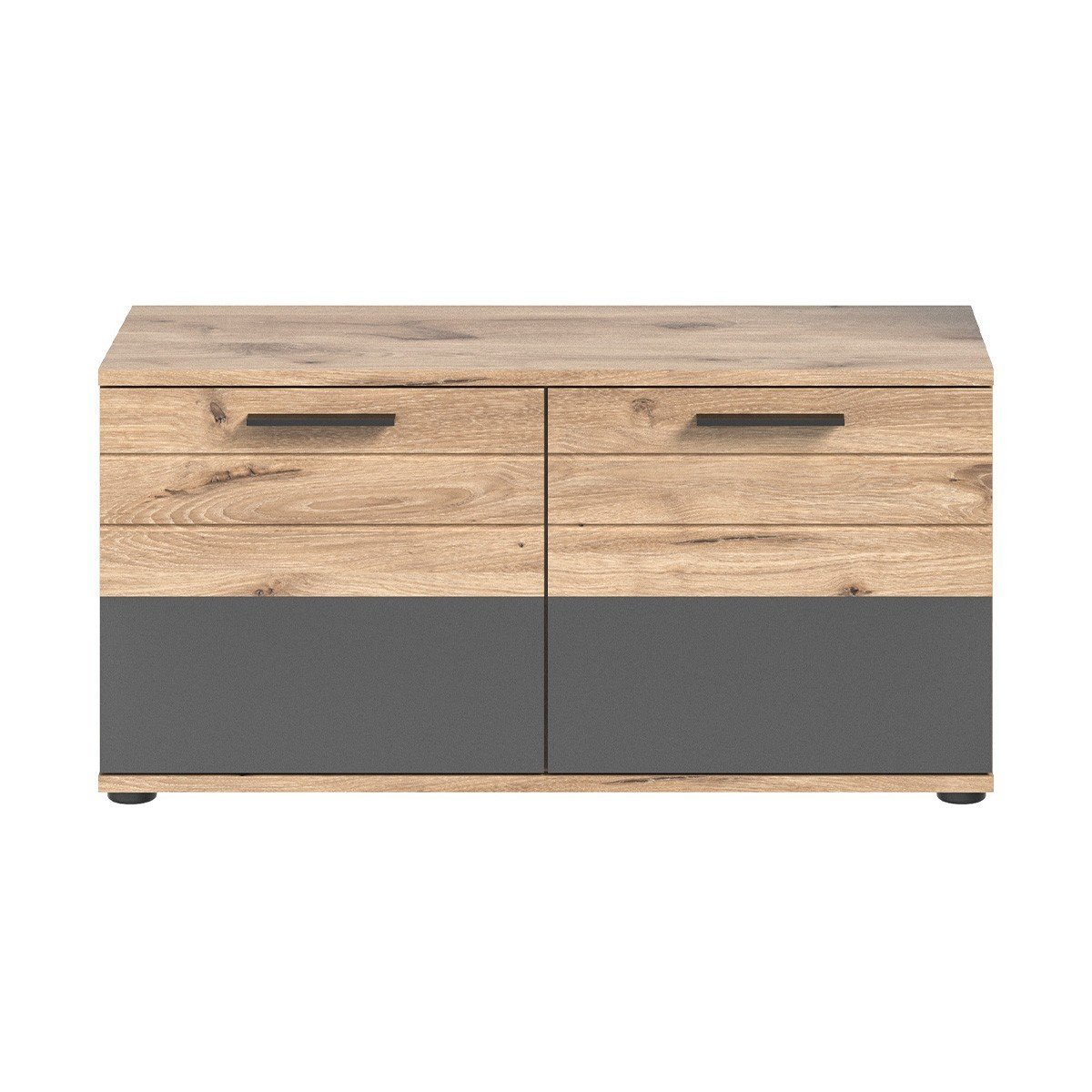 Panchina con vano scarpe 2 ante L90 cm - MASON