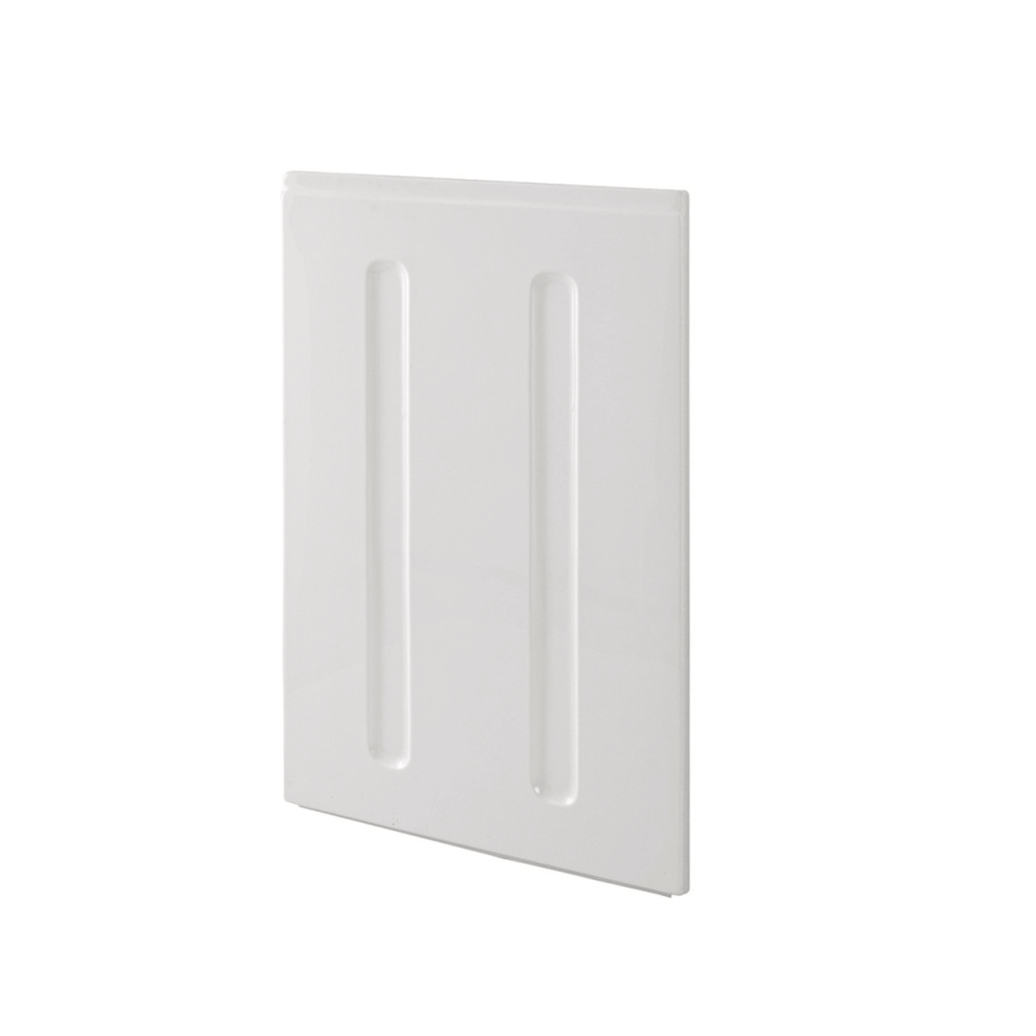 Pannello Laterale Aggiuntivo Universale Per Vasca Con Sportello Feridras "Velar" Bianco Lucido