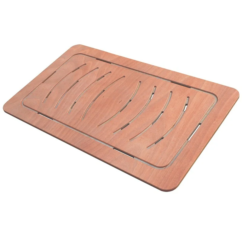 Pedana doccia in legno marino 104 x 62 antiscivolo per piatto doccia 120 x 80