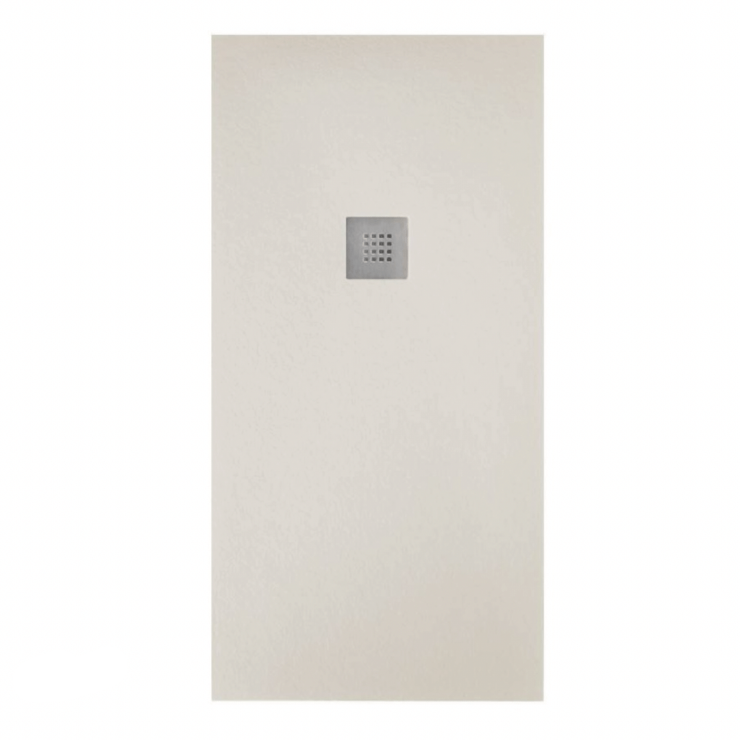 Piatto Doccia 70x90 Effetto Pietra "Tenerife" Crema