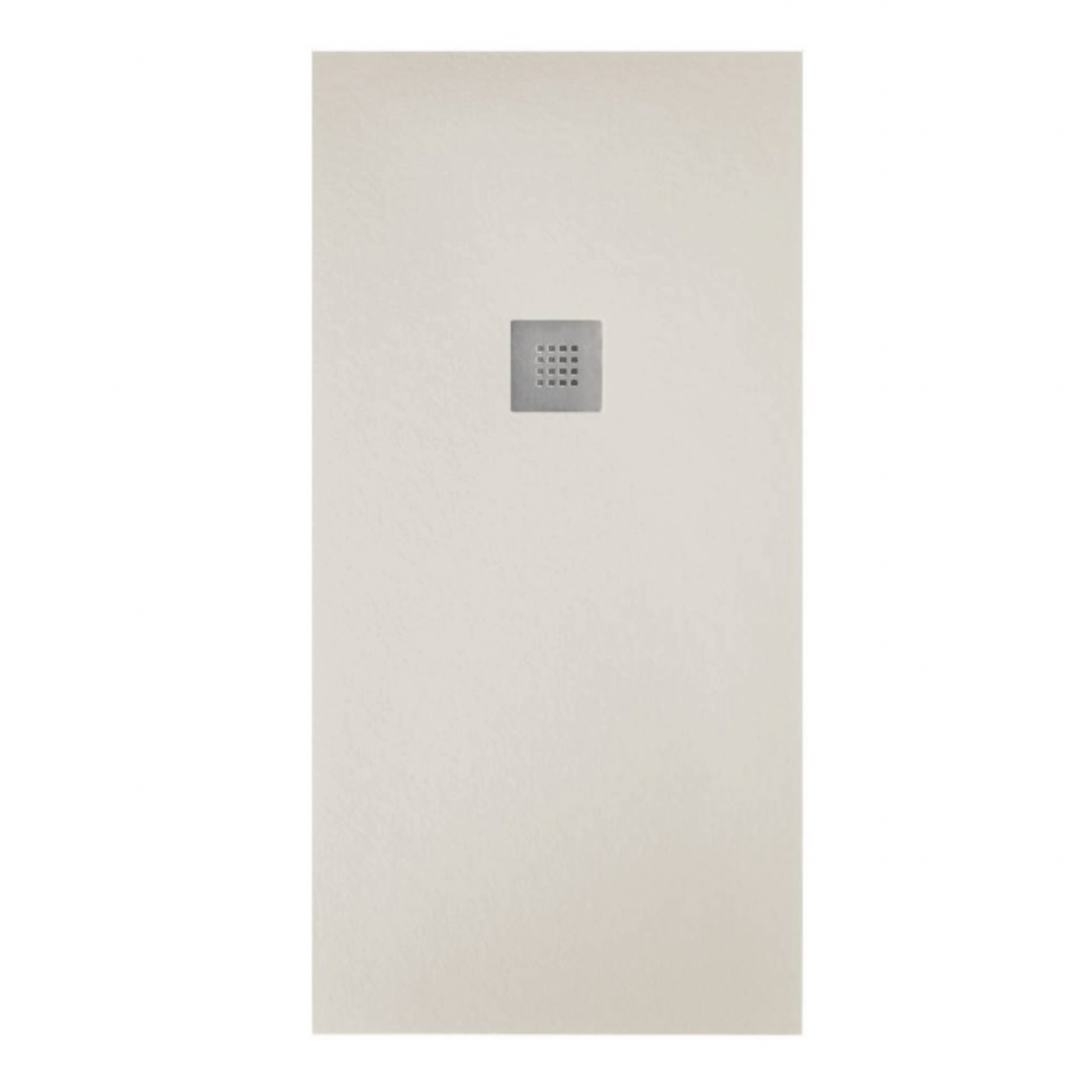 Piatto Doccia 80x140 Effetto Pietra "Tenerife" Crema